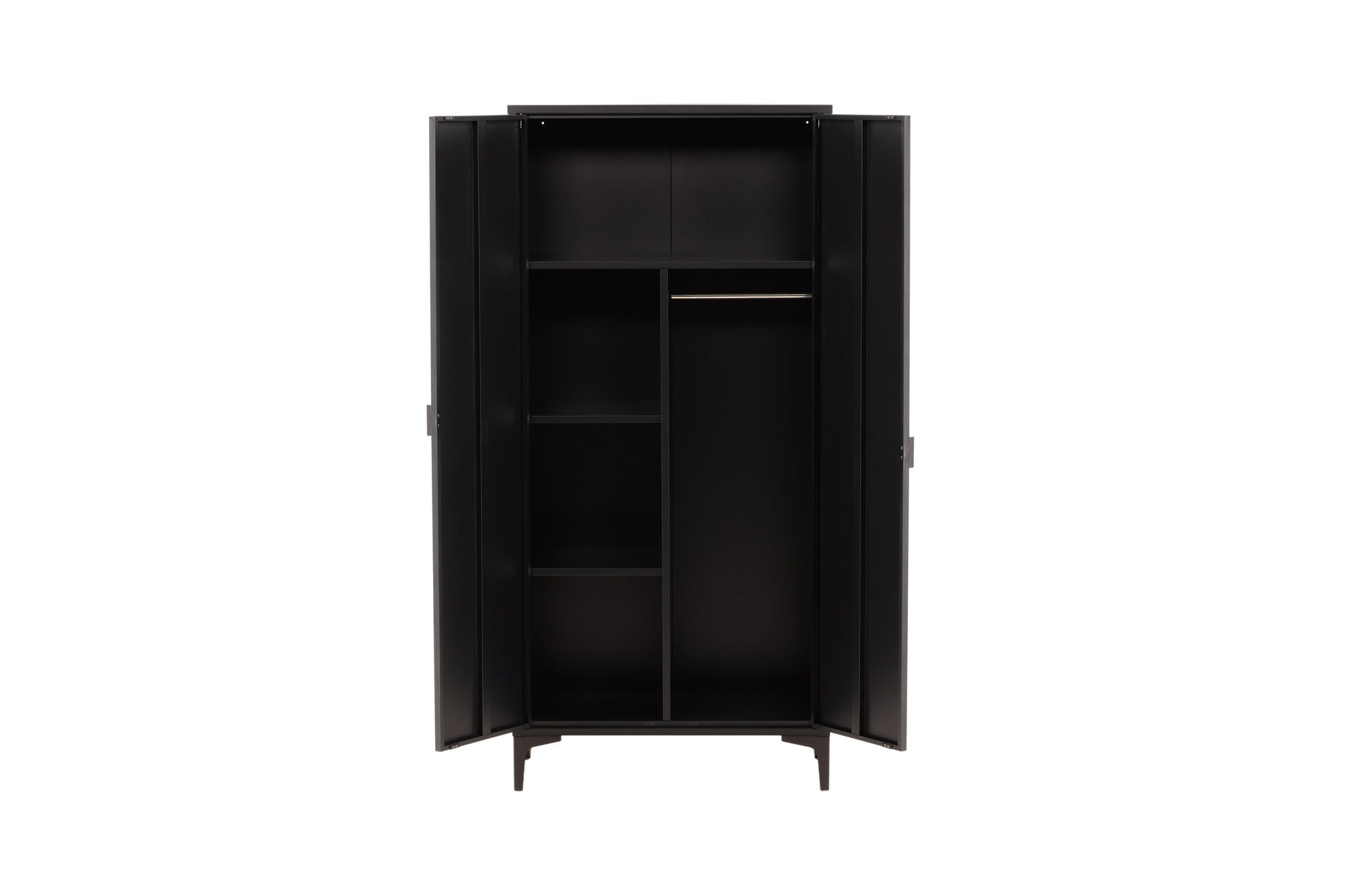 Venture Home Piring Wardrobe - Black / Black - Ersätter 15622-208