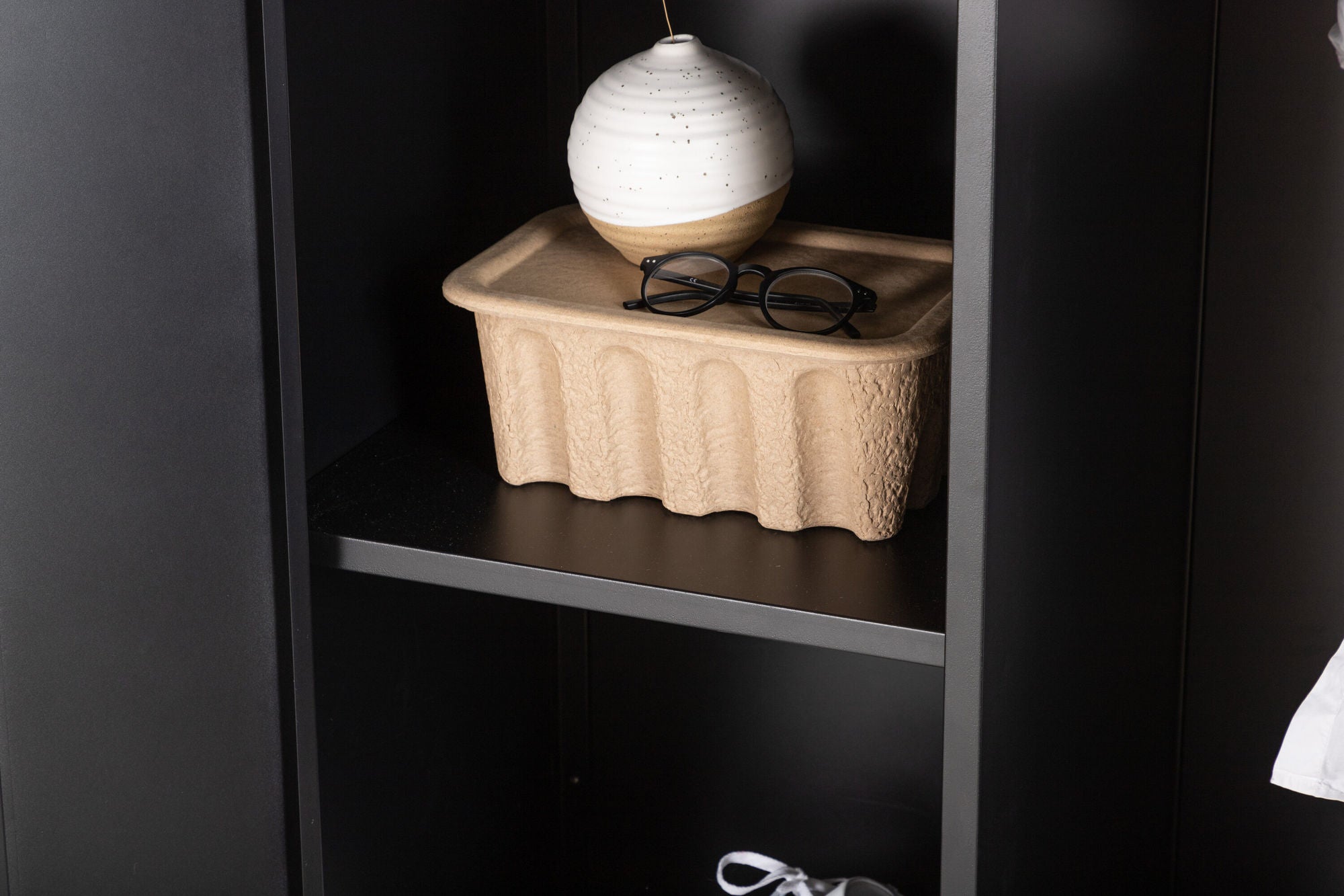 Venture Home Piring Wardrobe - Black / Black - Ersätter 15622-208