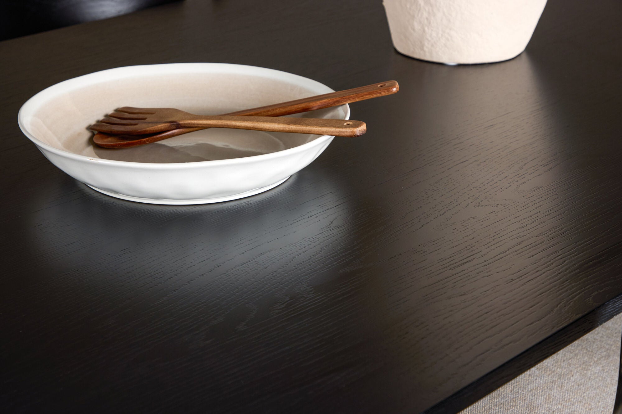 Venture Home Tyresö bord 100x220 cm - Black with Ven stol - Black