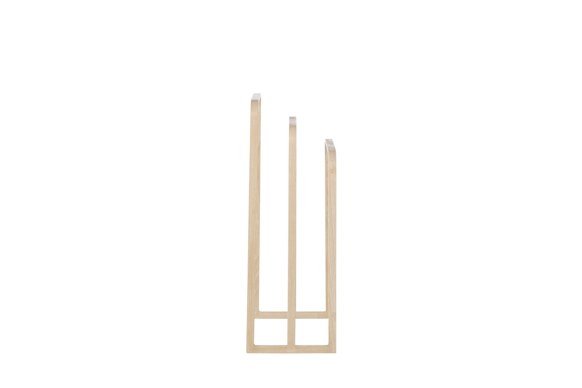 Vind Drammen Clothing Hanger - Whitewash / Steel