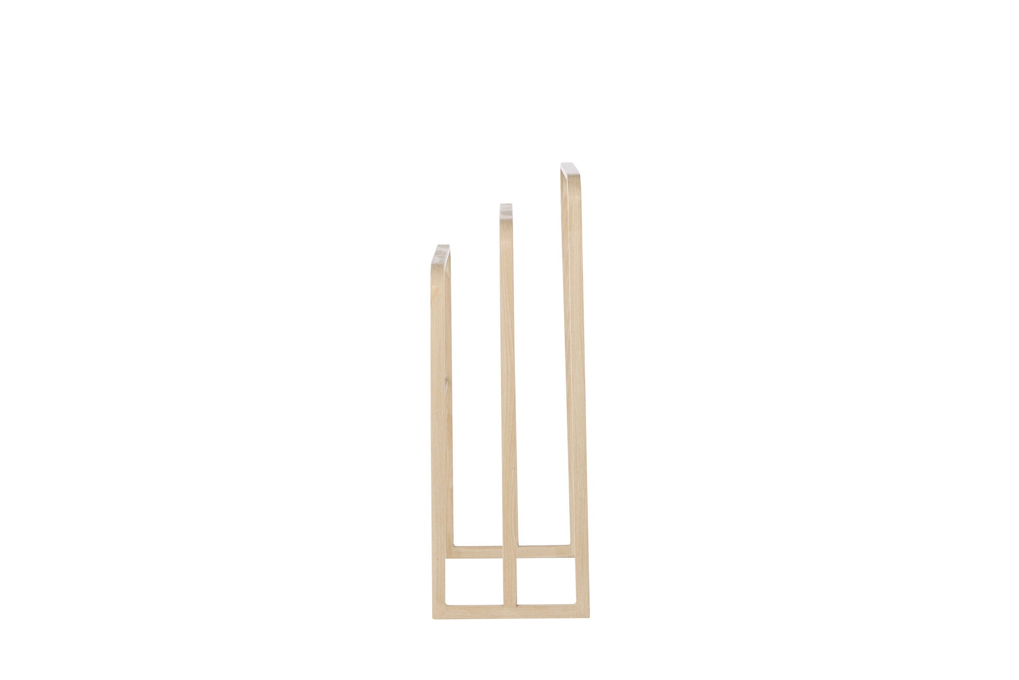 Vind Drammen Clothing Hanger - Whitewash / Steel