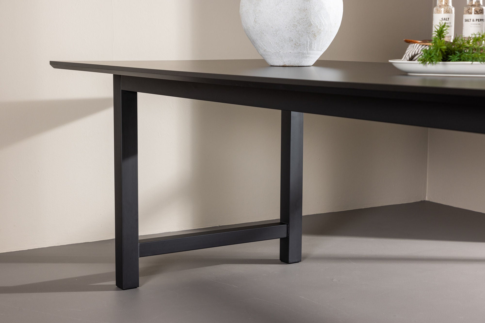Venture Home Count Matbord - Svart - 220*100*H75