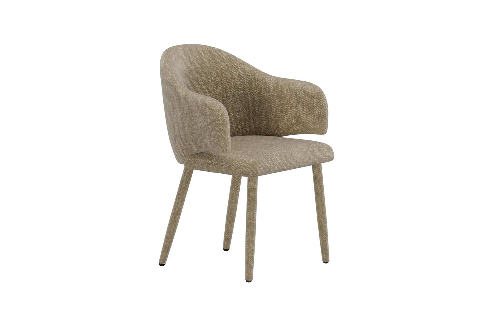 Venture Home Evelin Spisebordsstol 2-pack - Beige Velvet / Beige Velvet