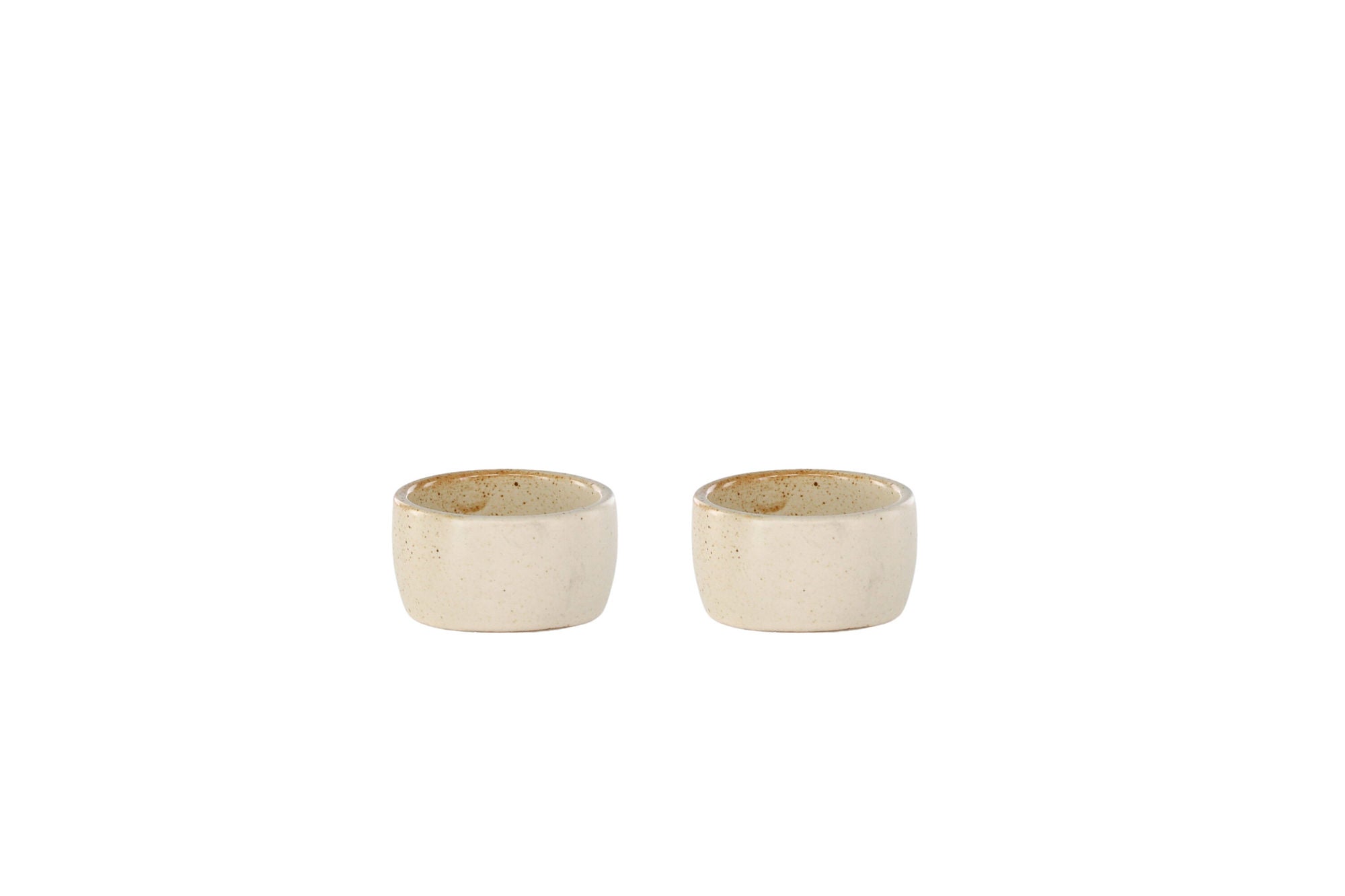 Venture Home Active Egg Cup 2-pack - Beige/Black Dots - 5*3Hcm