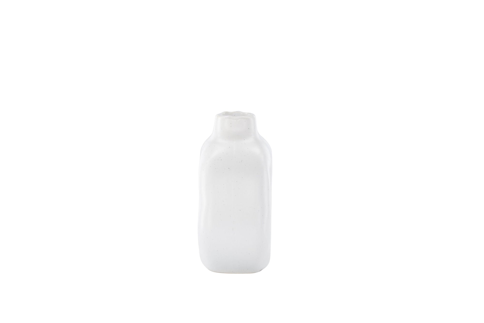 Venture Home Judi Candlestick - White/Black Dots - 13*6*13Hcm