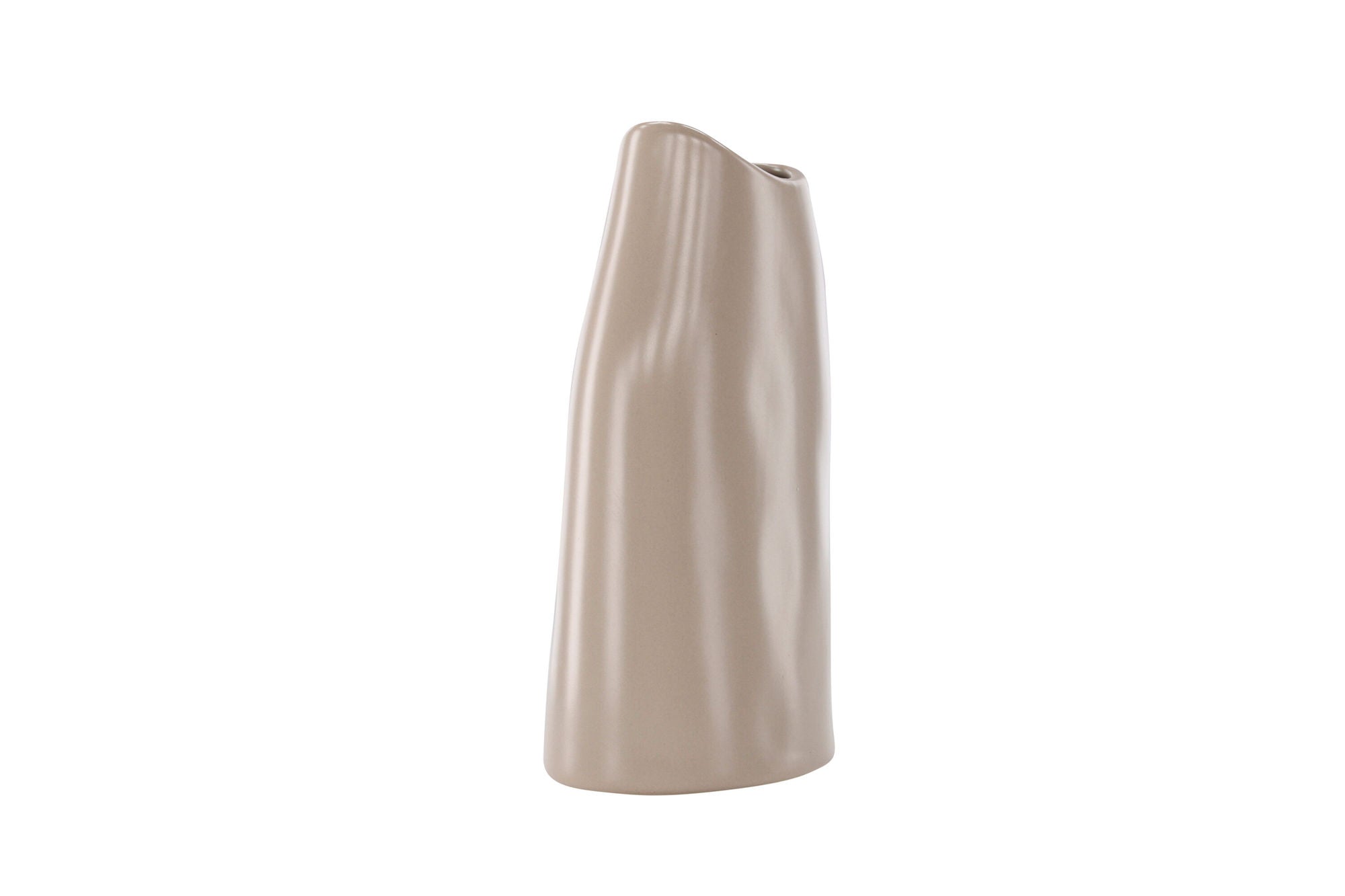 Venture Home Ernst Vase - Dark Beige - 12*9*23Hcm