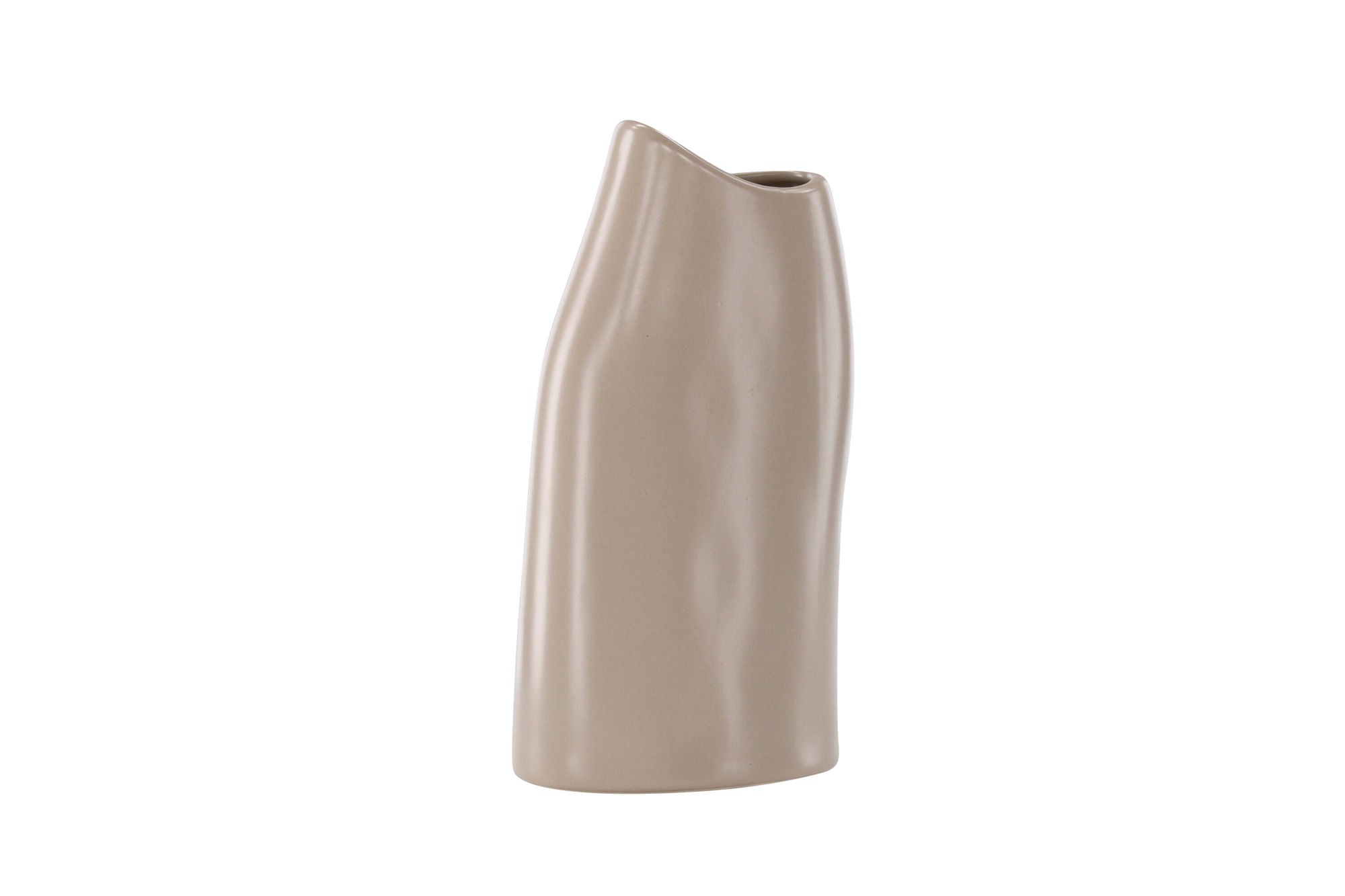 Venture Home Ernst Vase - Dark Beige - 12*9*23Hcm