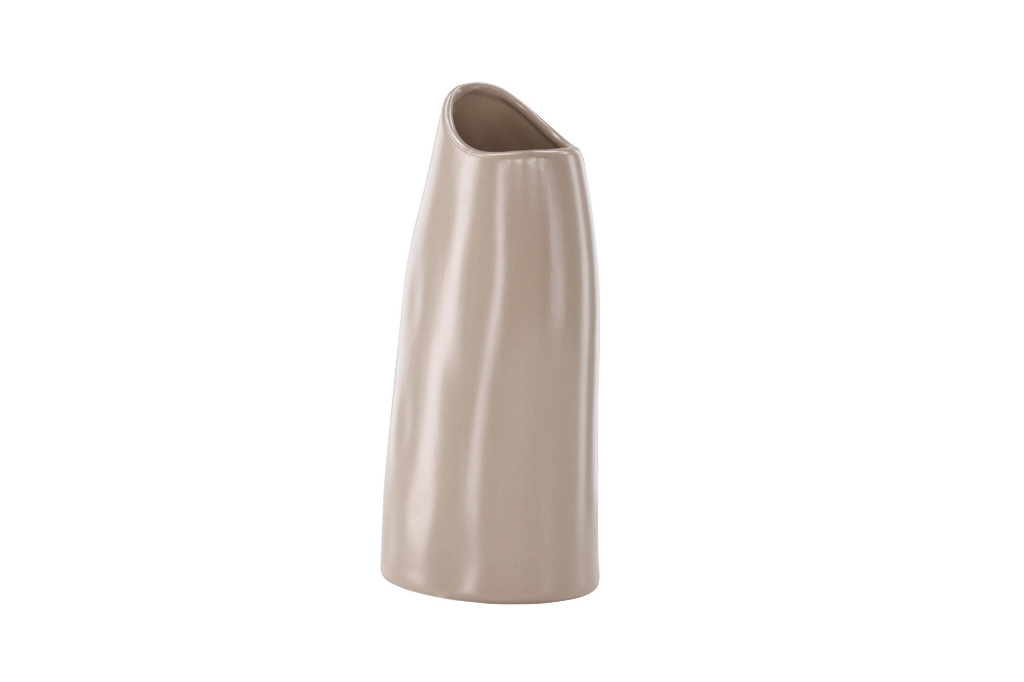 Venture Home Ernst Vase - Dark Beige - 12*9*23Hcm