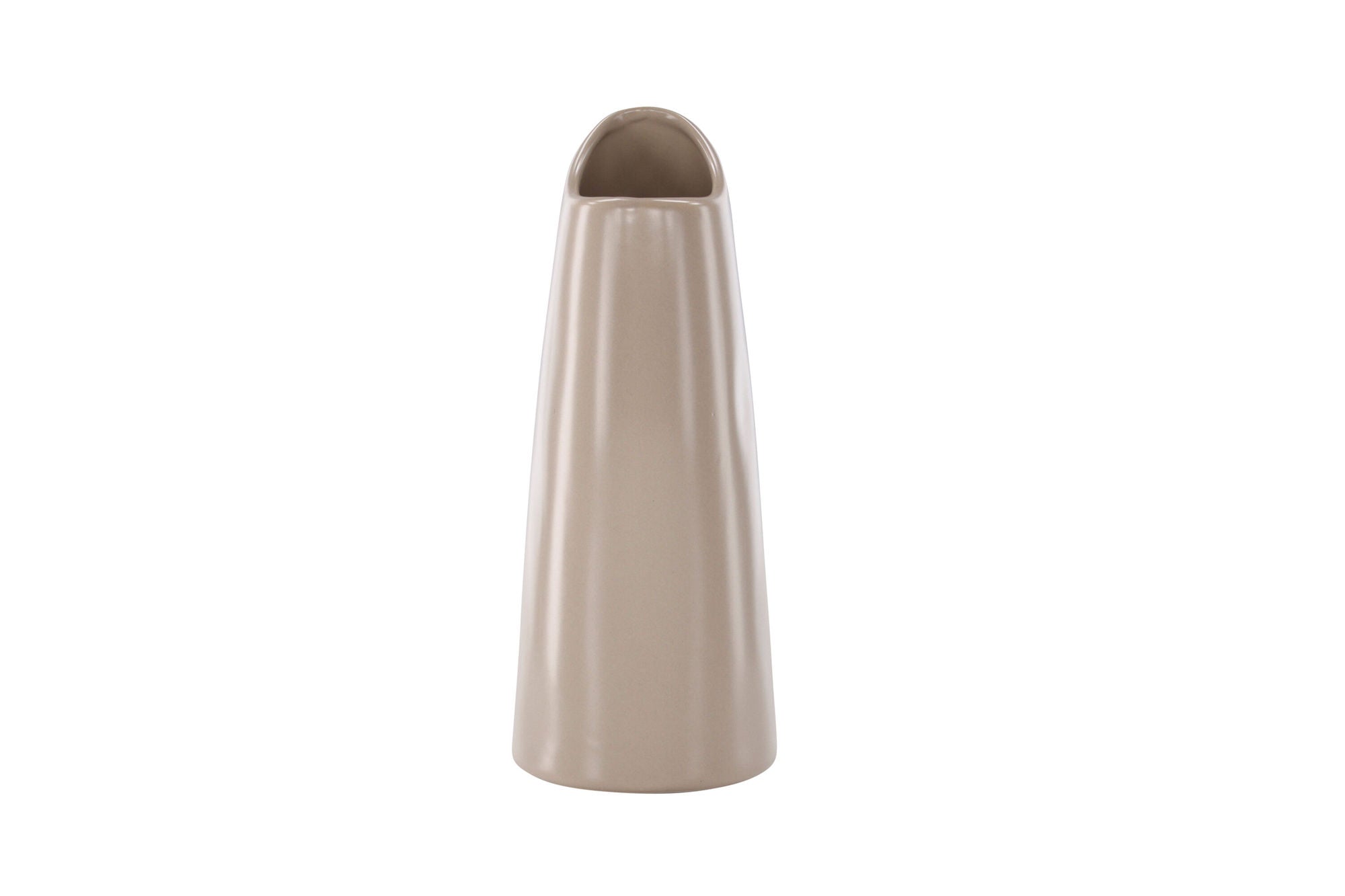 Venture Home Ernst Vase - Dark Beige - 12*9*23Hcm
