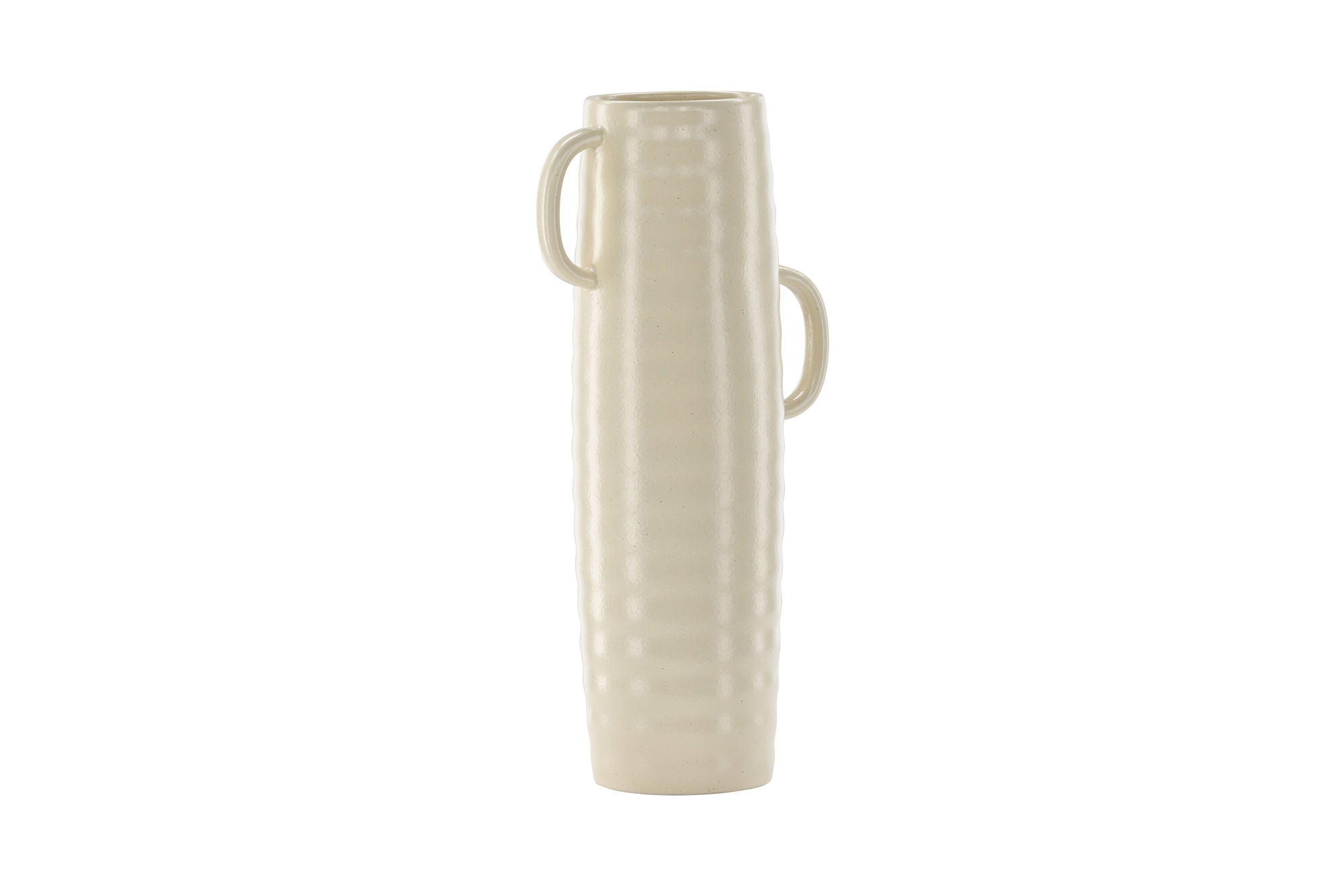 Venture Home Cent Vase - Beige/Black Dots - 19*13*41cm