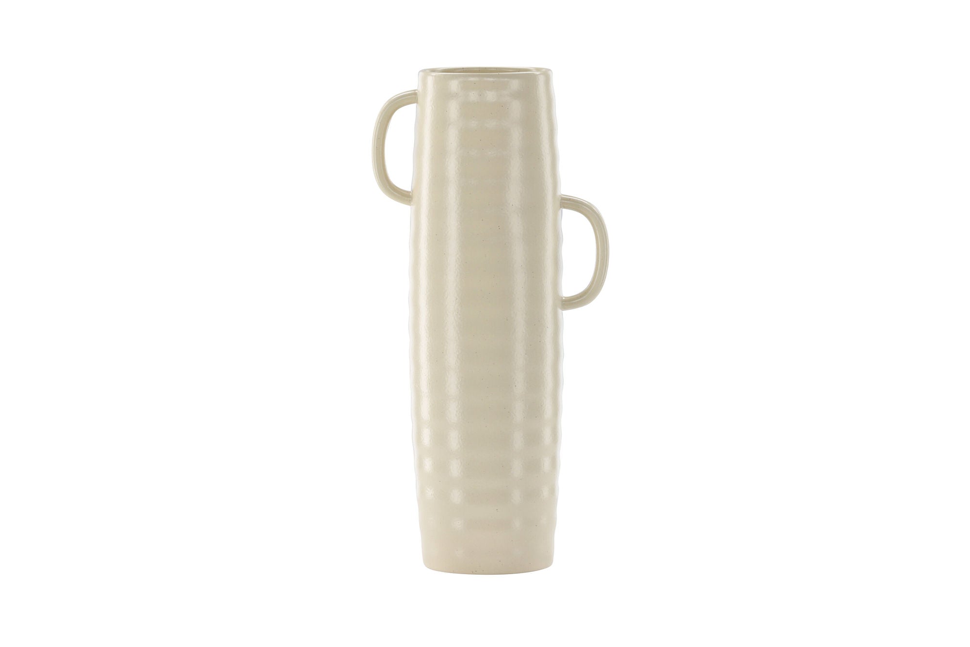 Venture Home Cent Vase - Beige/Black Dots - 19*13*41cm