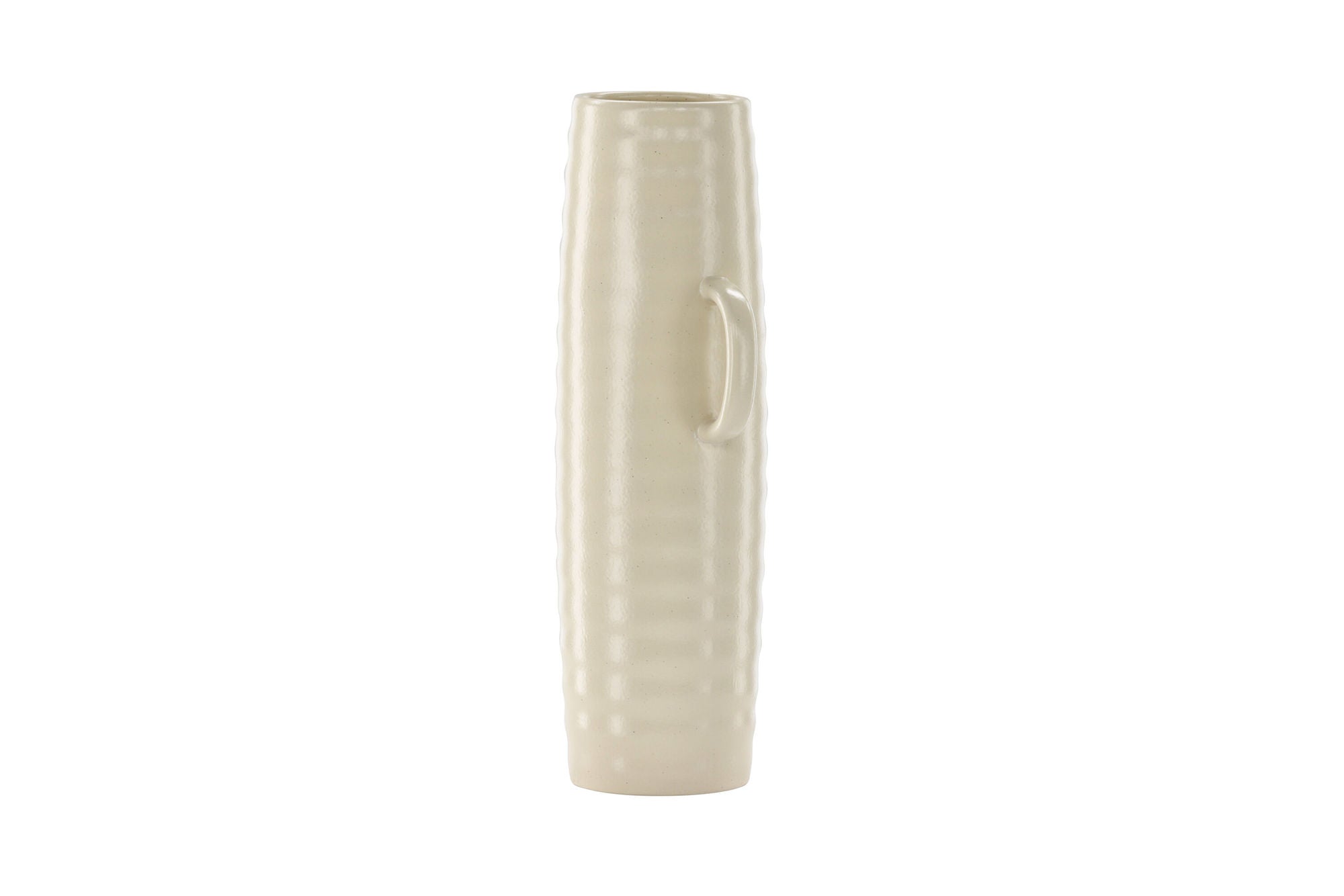 Venture Home Cent Vase - Beige/Black Dots - 19*13*41cm