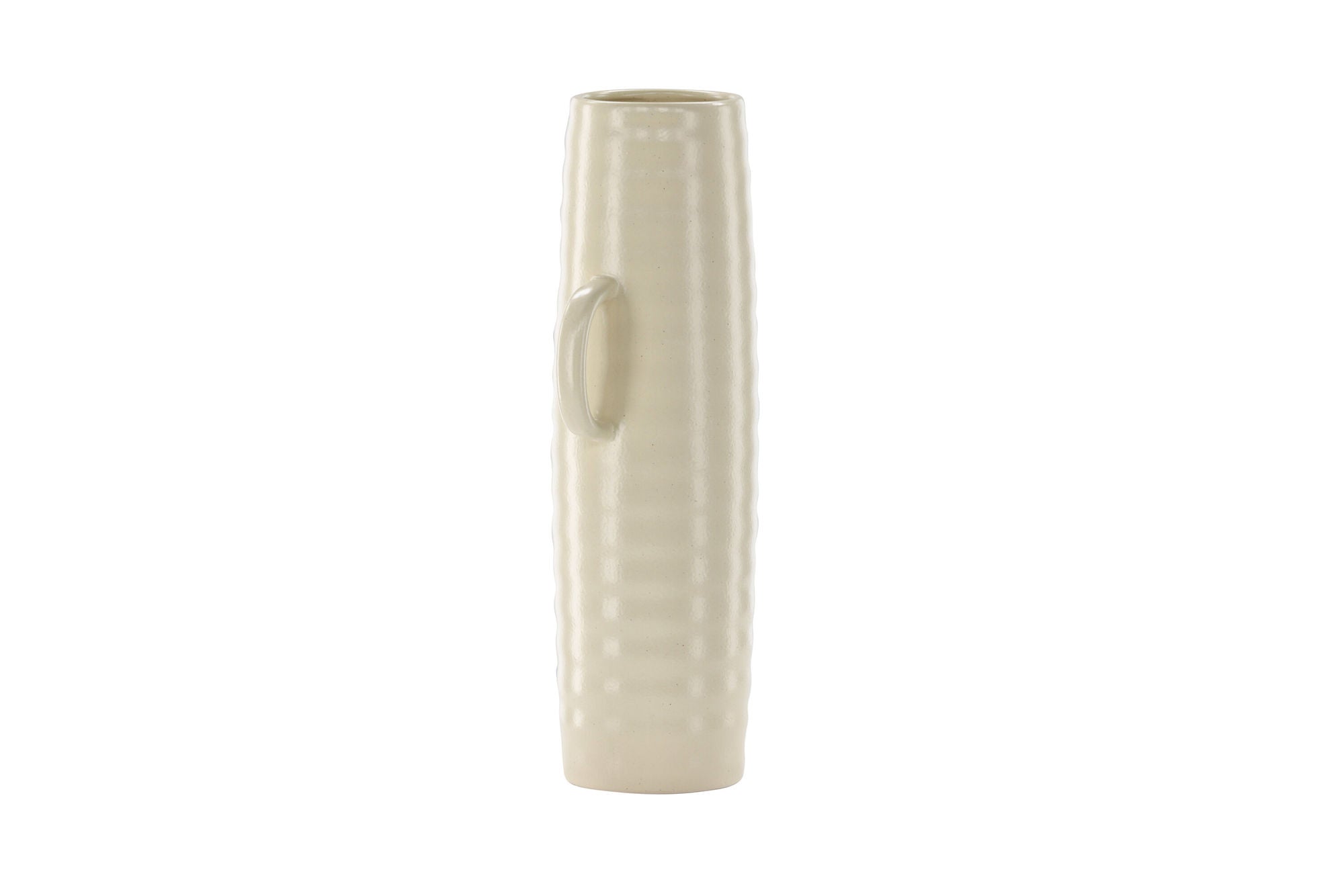 Venture Home Cent Vase - Beige/Black Dots - 19*13*41cm