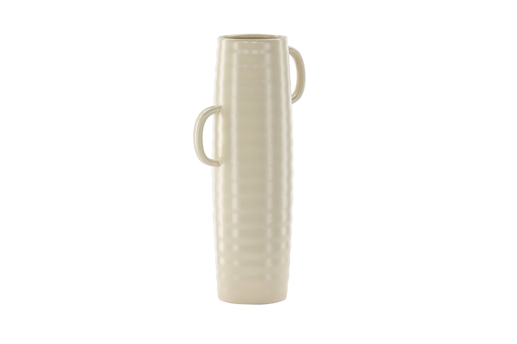 Venture Home Cent Vase - Beige/Black Dots - 19*13*41cm