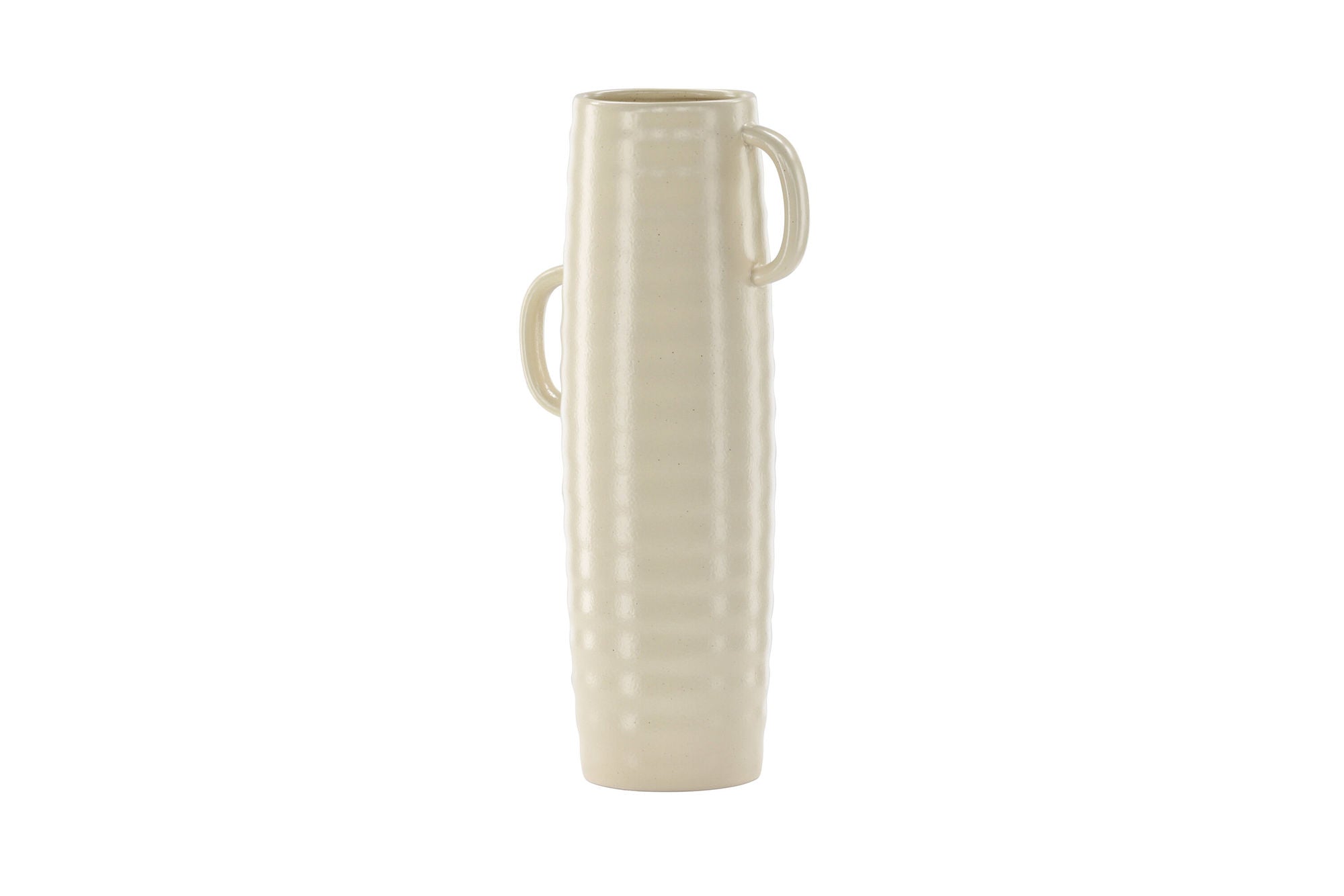 Venture Home Cent Vase - Beige/Black Dots - 19*13*41cm