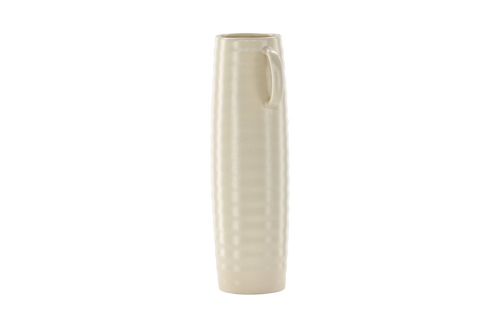 Venture Home Cent Vase - Beige/Black Dots - 19*13*41cm