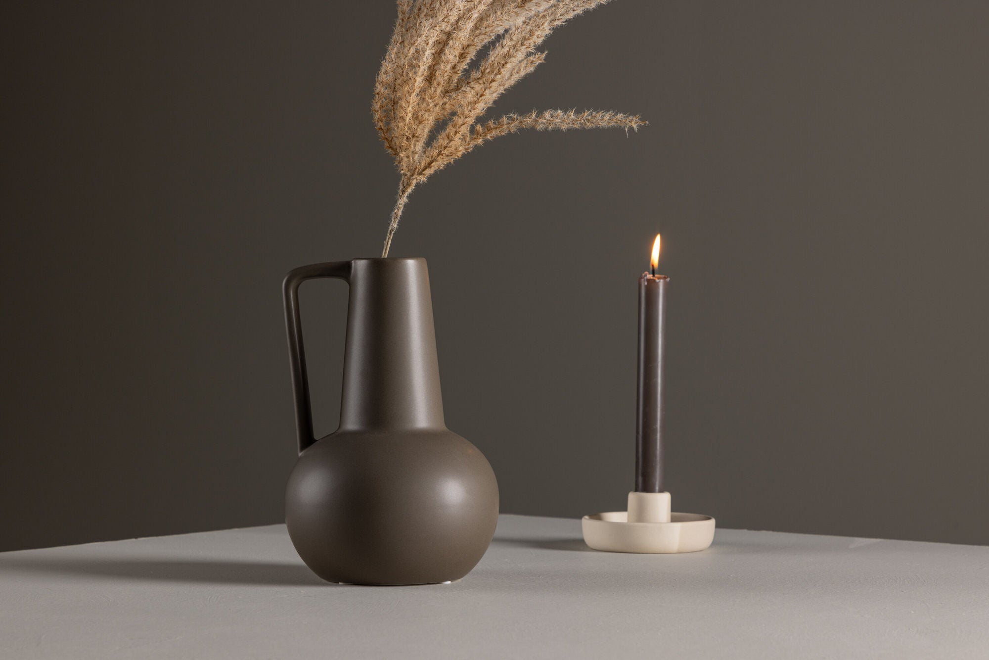 Venture Home Lane Vase - Matte Brown - 15*15*22cm