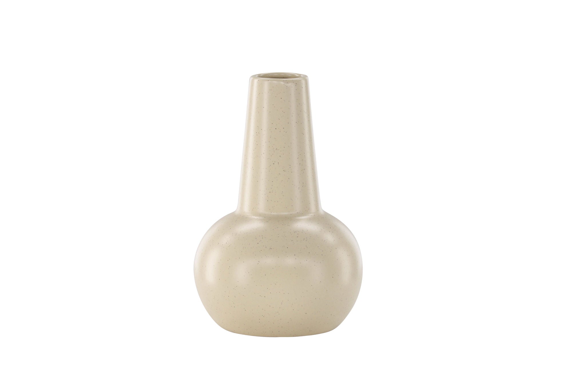 Venture Home Lane Vase - Beige/Black Dots - 15*15*22cm