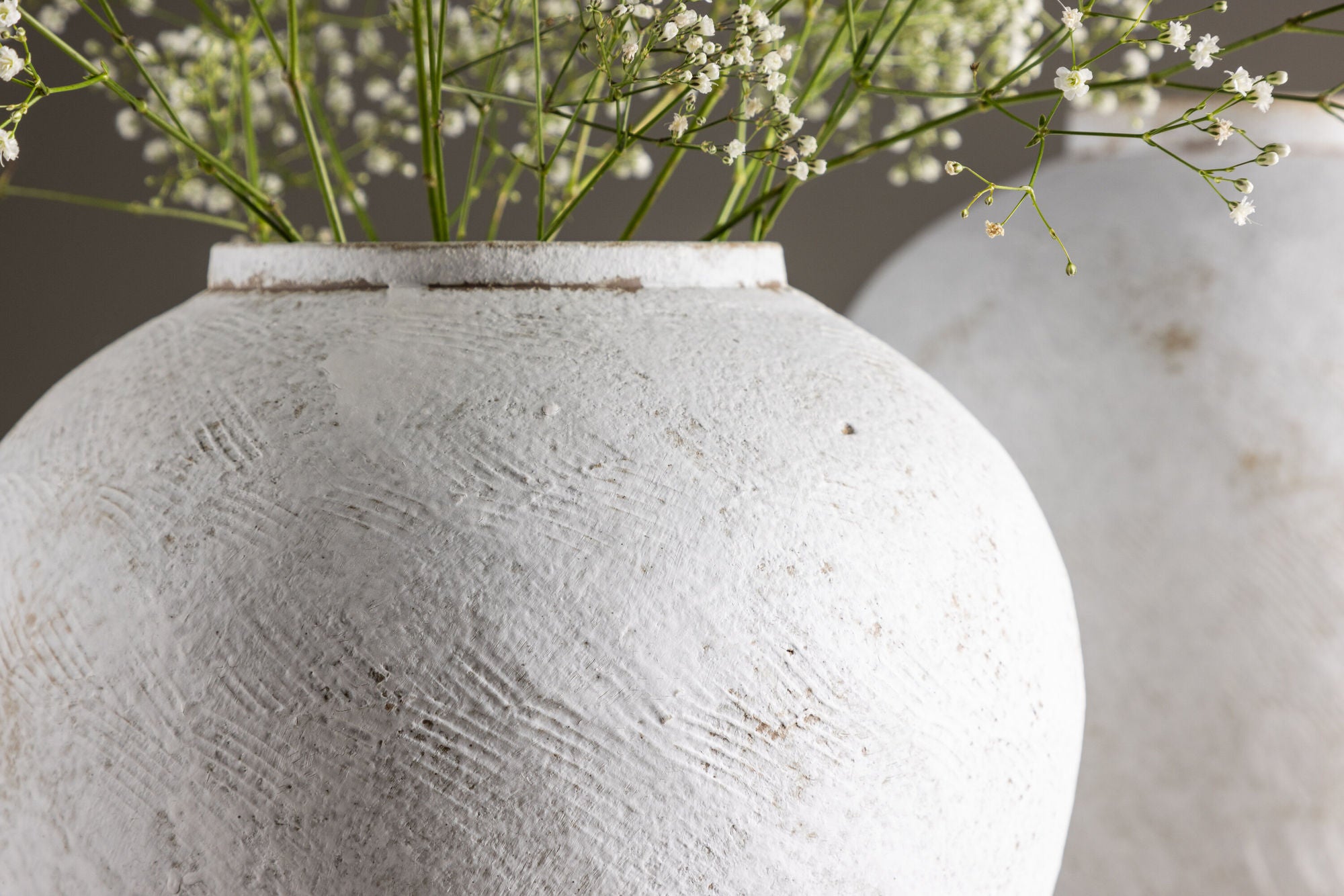 Venture Home Globe Vase - Beige/Brown - 14*25*23Hcm