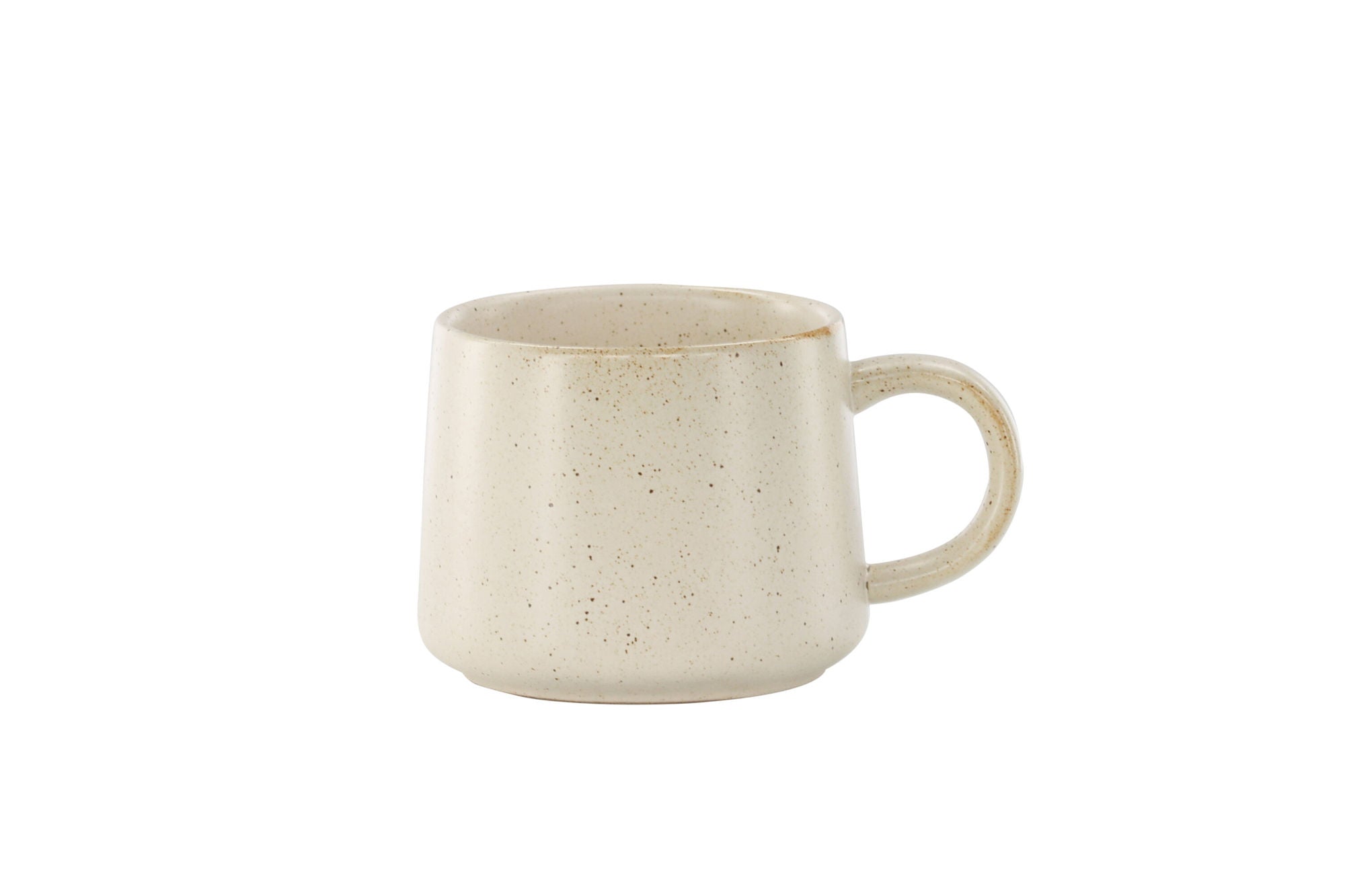 Venture Home Active Cup 2-pack - Beige/Black Dots - 9*8Hcm