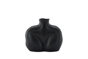 Venture Home Harvey Vase - Matte Black - 17*10*15Hcm