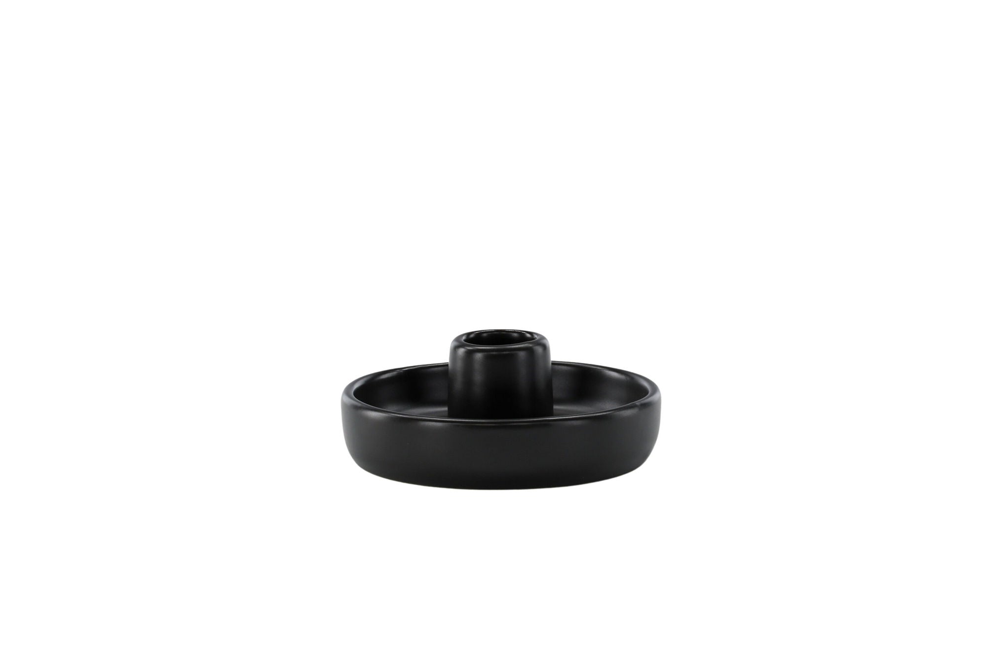 Venture Home Otis Candlestick - Black - W11*H5cm