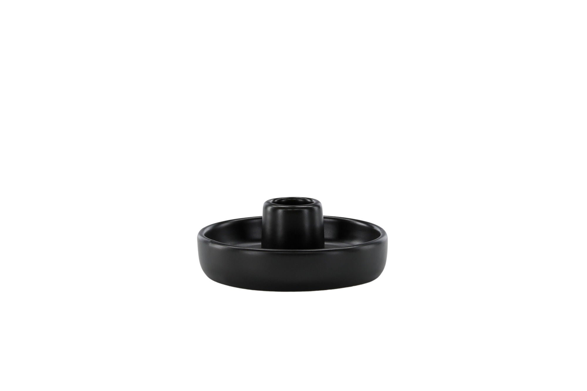 Venture Home Otis Candlestick - Black - W11*H5cm