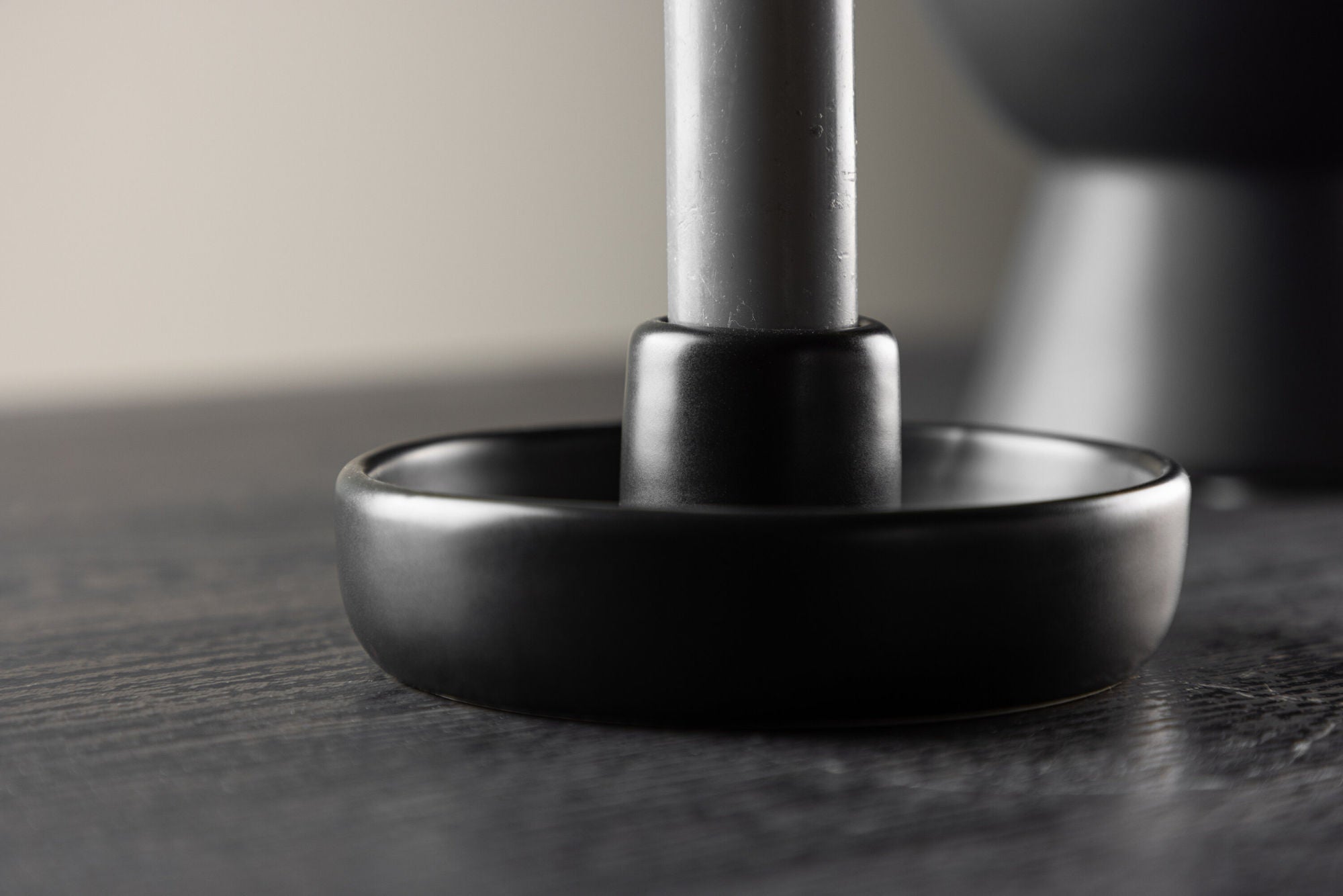 Venture Home Otis Candlestick - Black - W11*H5cm