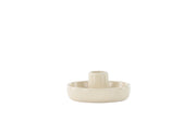 Venture Home Otis Candlestick - Beige/Black Dots - W11*H5cm
