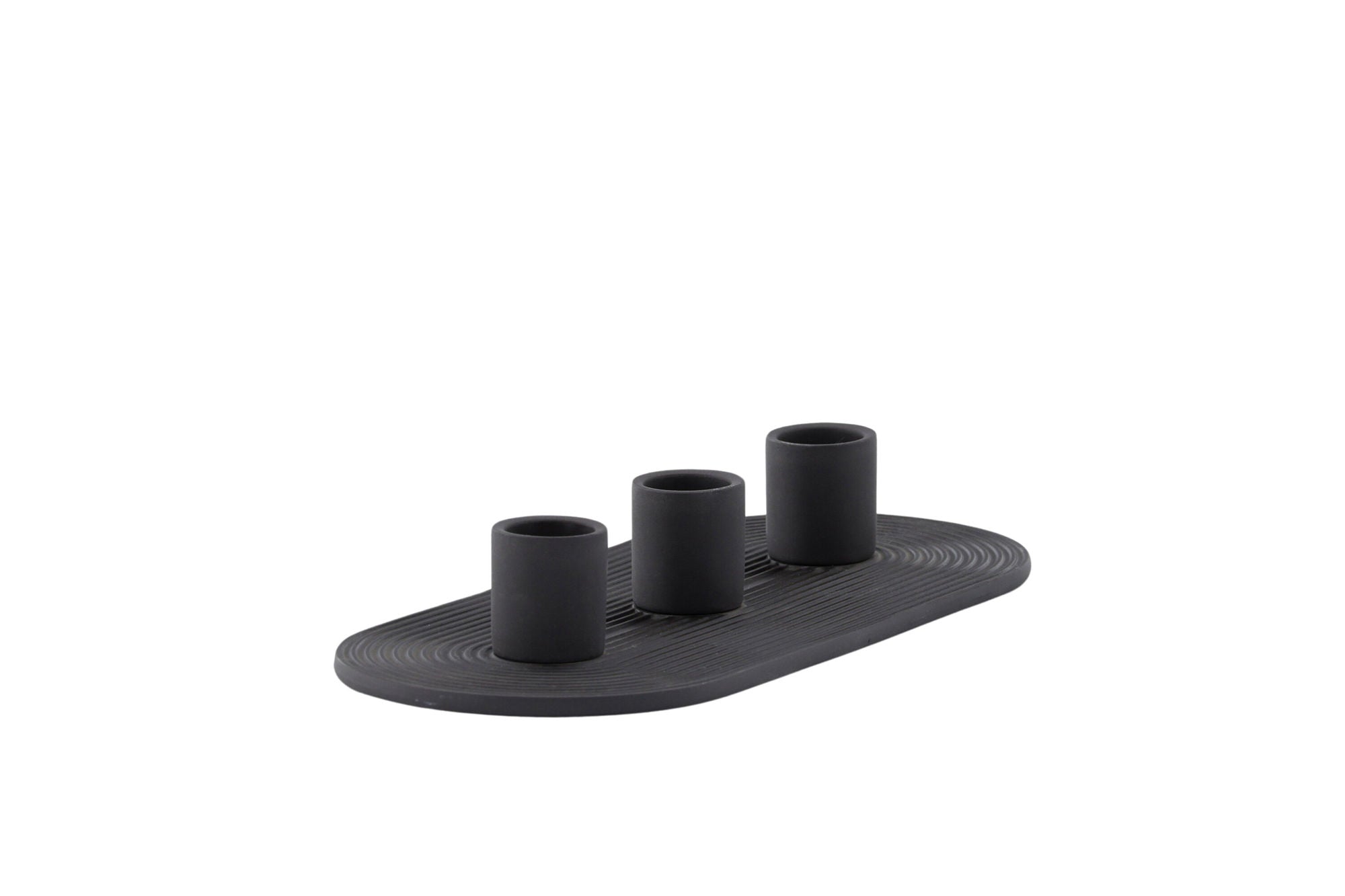 Venture Home Dian Candlestick - Black - W24*H4cm