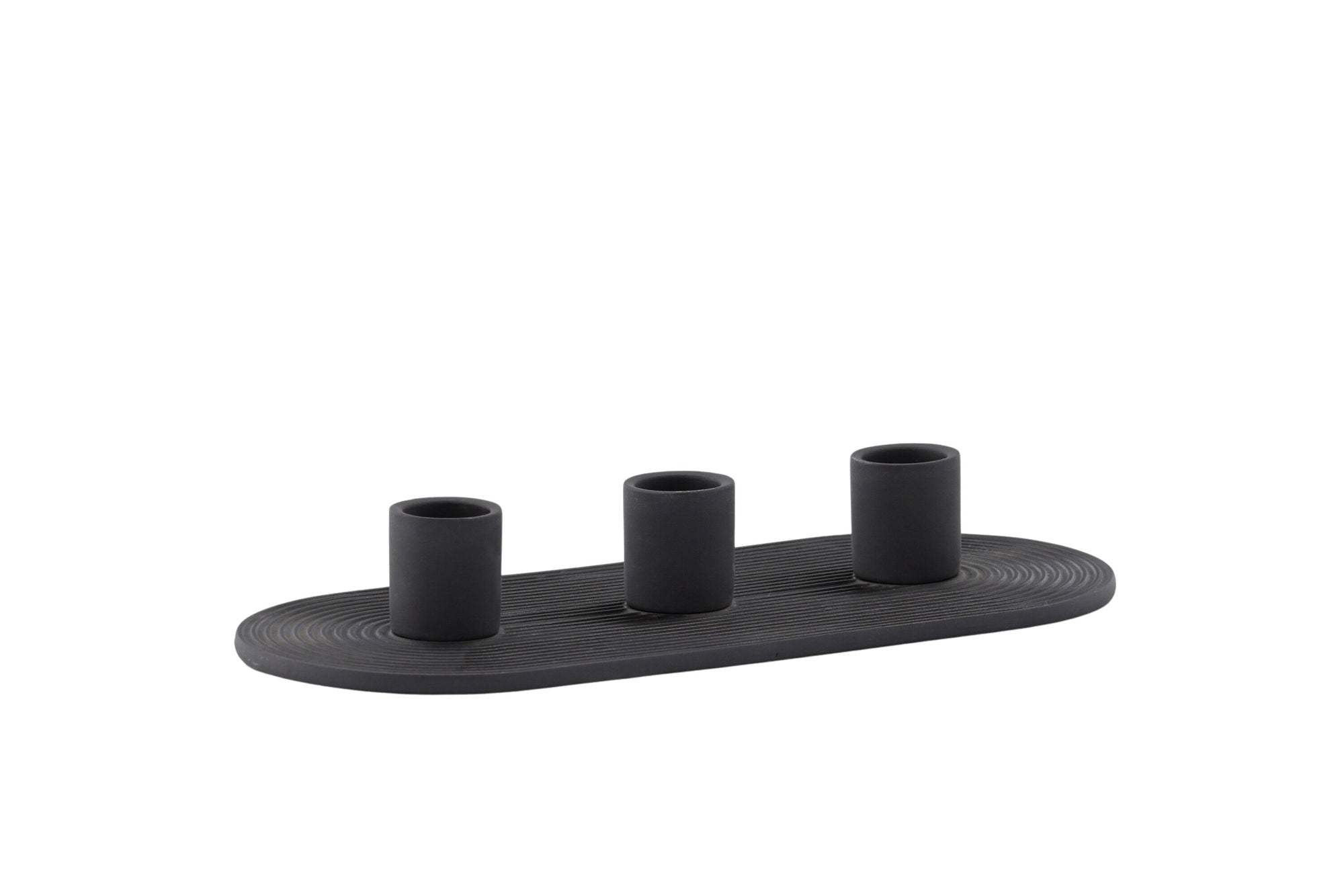 Venture Home Dian Candlestick - Black - W24*H4cm