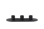 Venture Home Dian Candlestick - Black - W24*H4cm