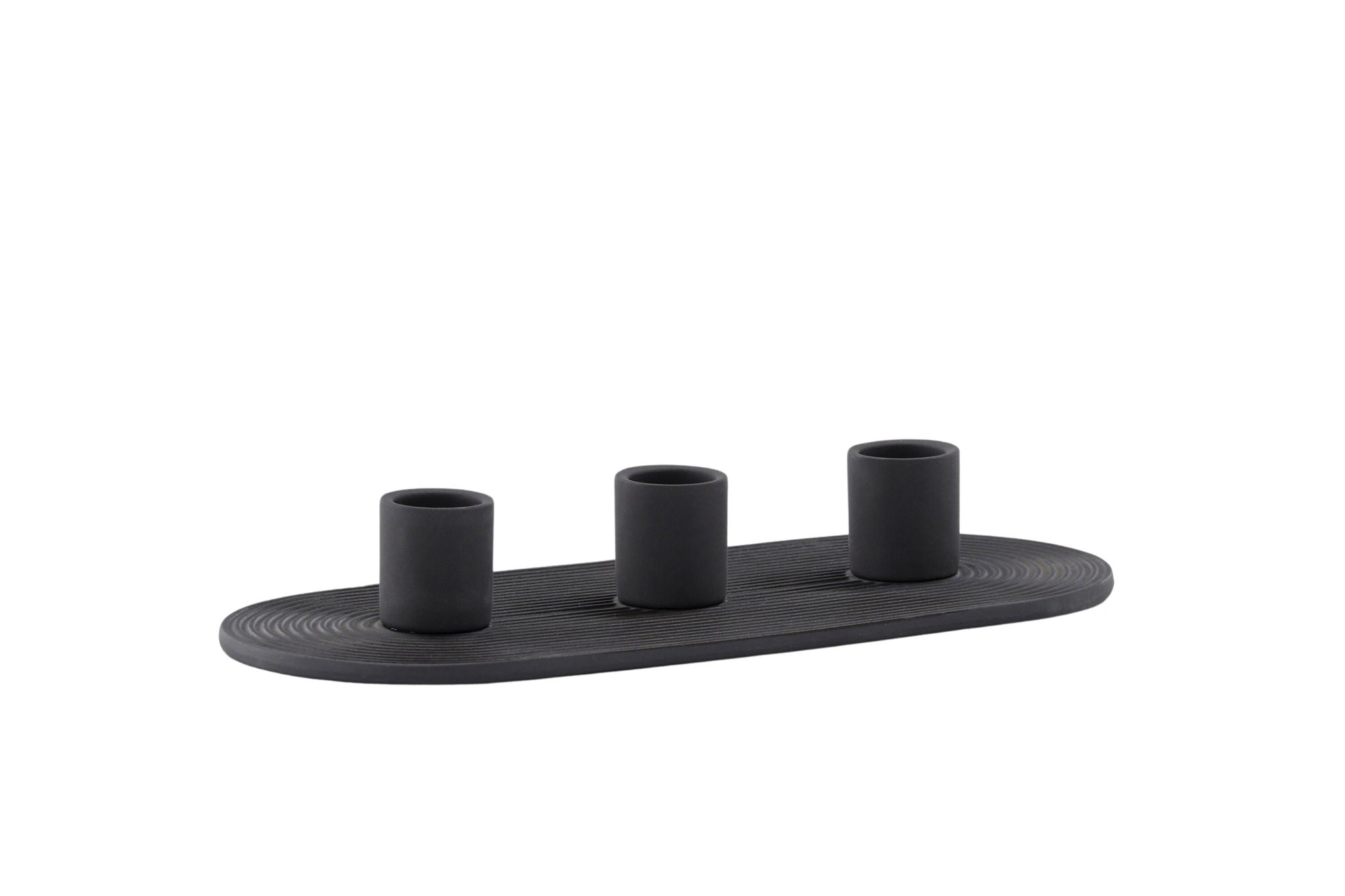 Venture Home Dian Candlestick - Black - W24*H4cm
