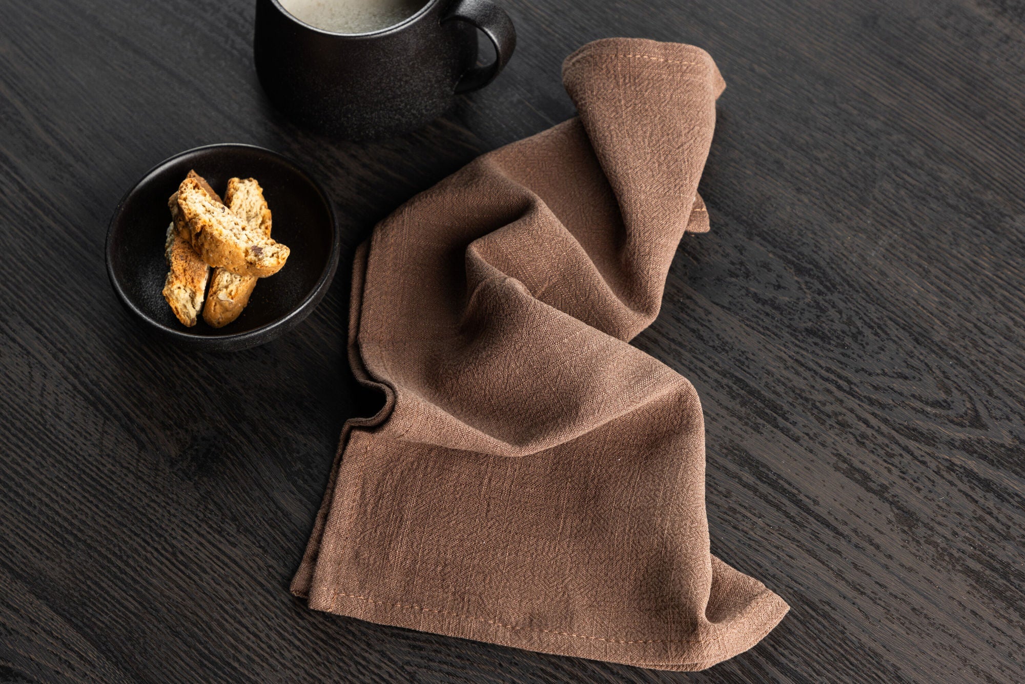 Venture Home Bloria Napkin 2-pack - Dark Brown - 40*40cm