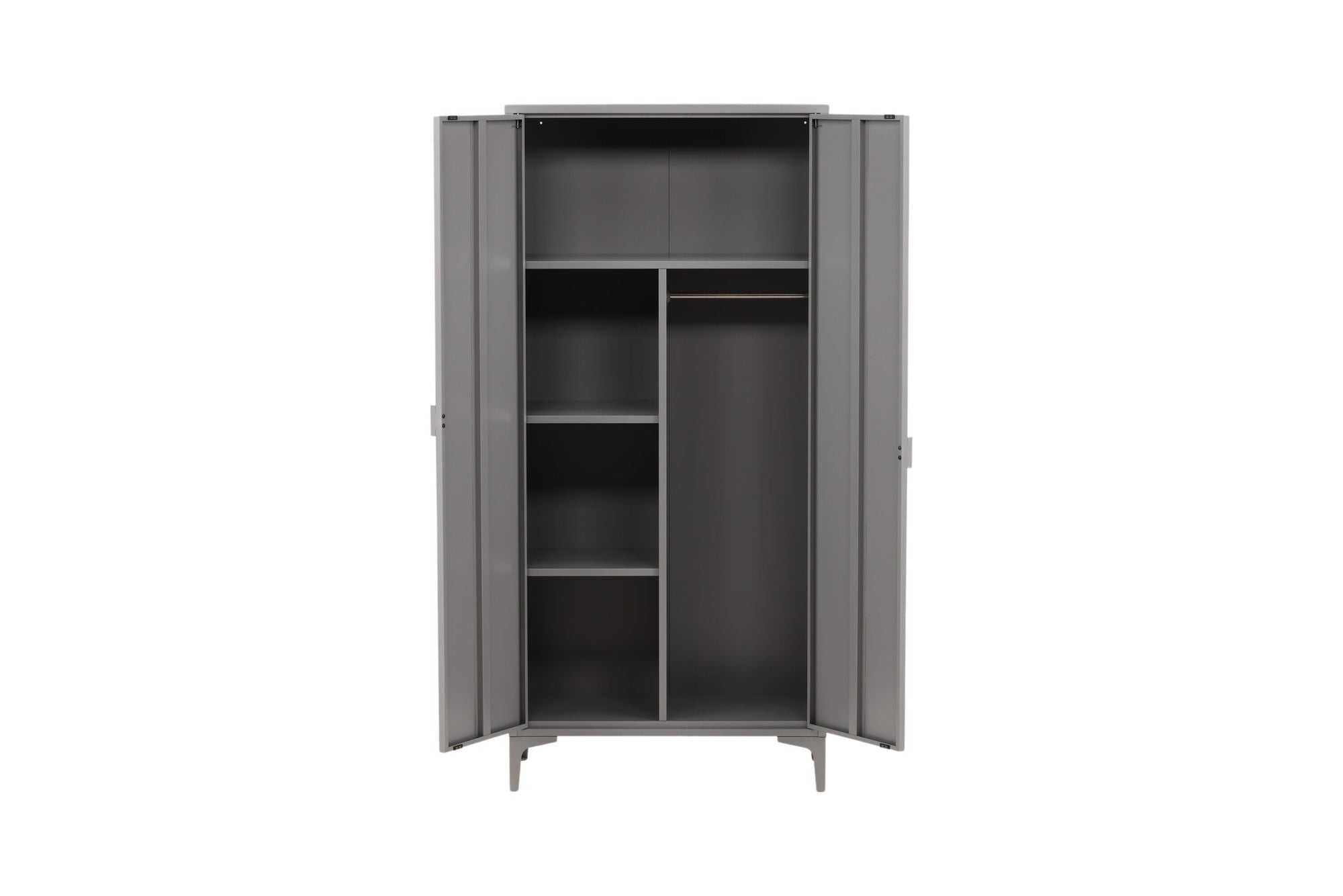 Venture Home Piring Wardrobe - Light Grey / Light Grey