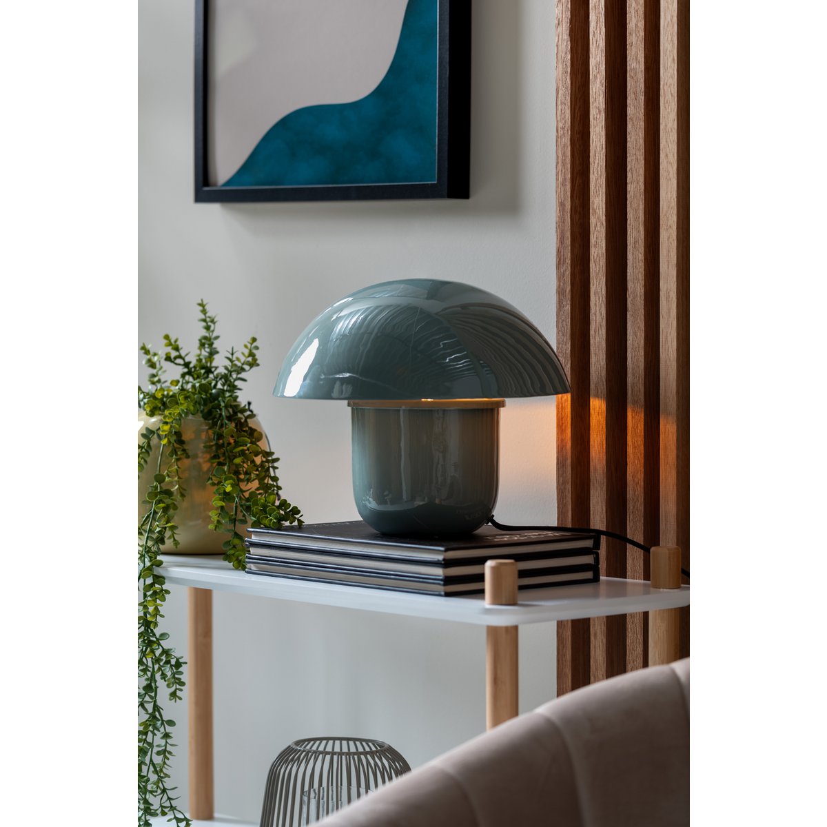 Bordlampe fat mushroom