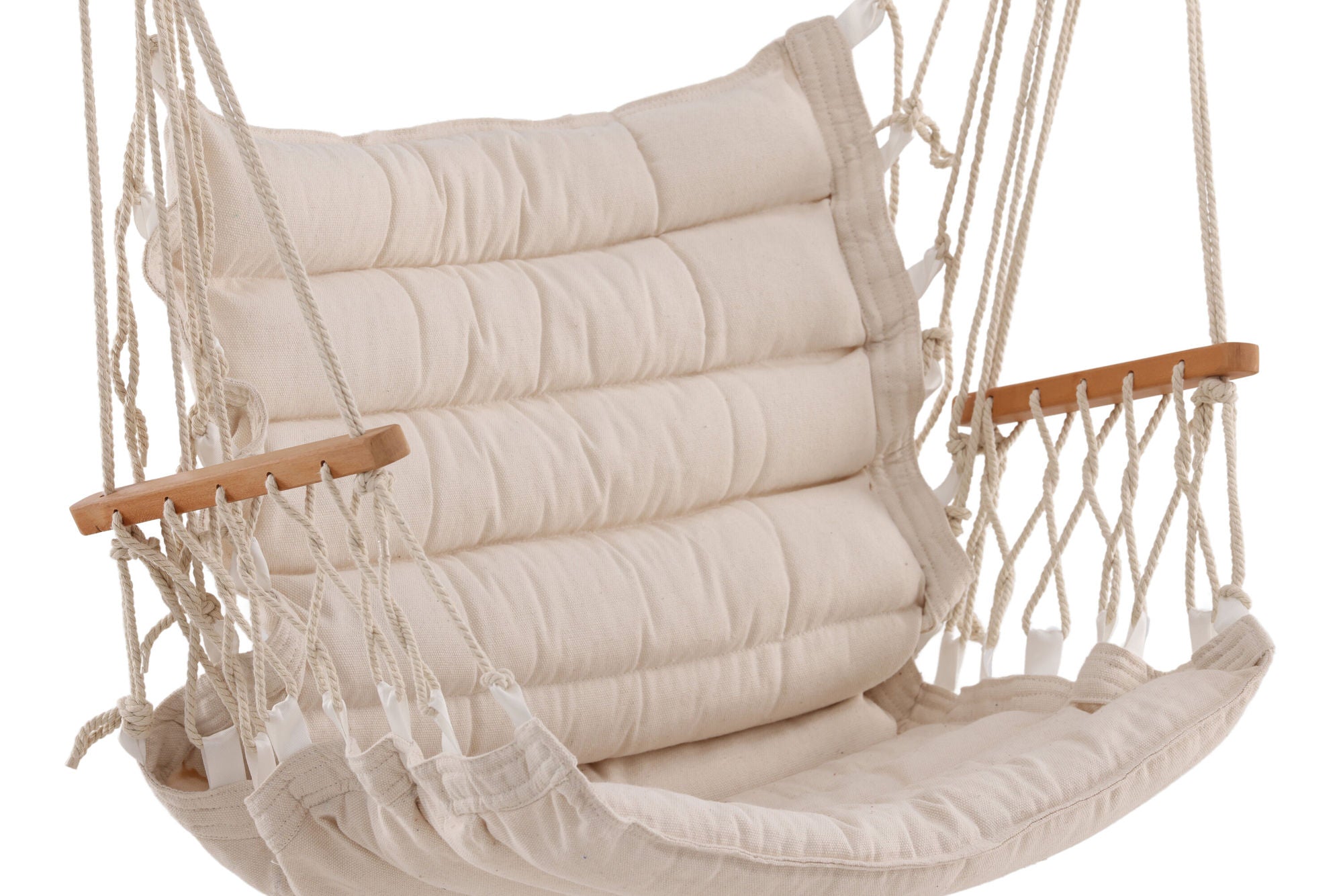 Venture Home Tapaz Swing Wood/Fabric - White /