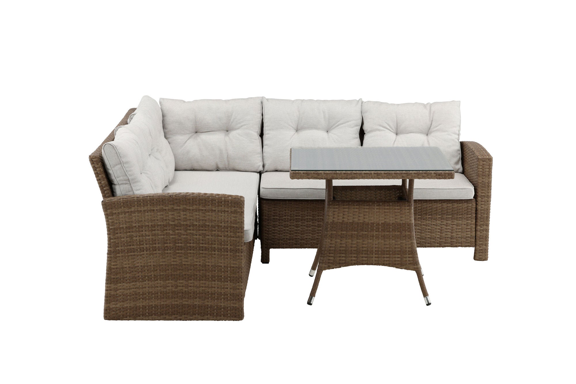 Venture Home Watford hjørne sofa - Nature/Nature