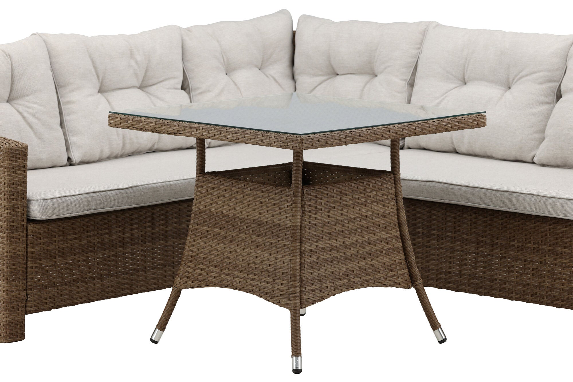 Venture Home Watford hjørne sofa - Nature/Nature