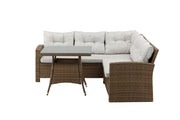 Venture Home Watford hjørne sofa - Nature/Nature