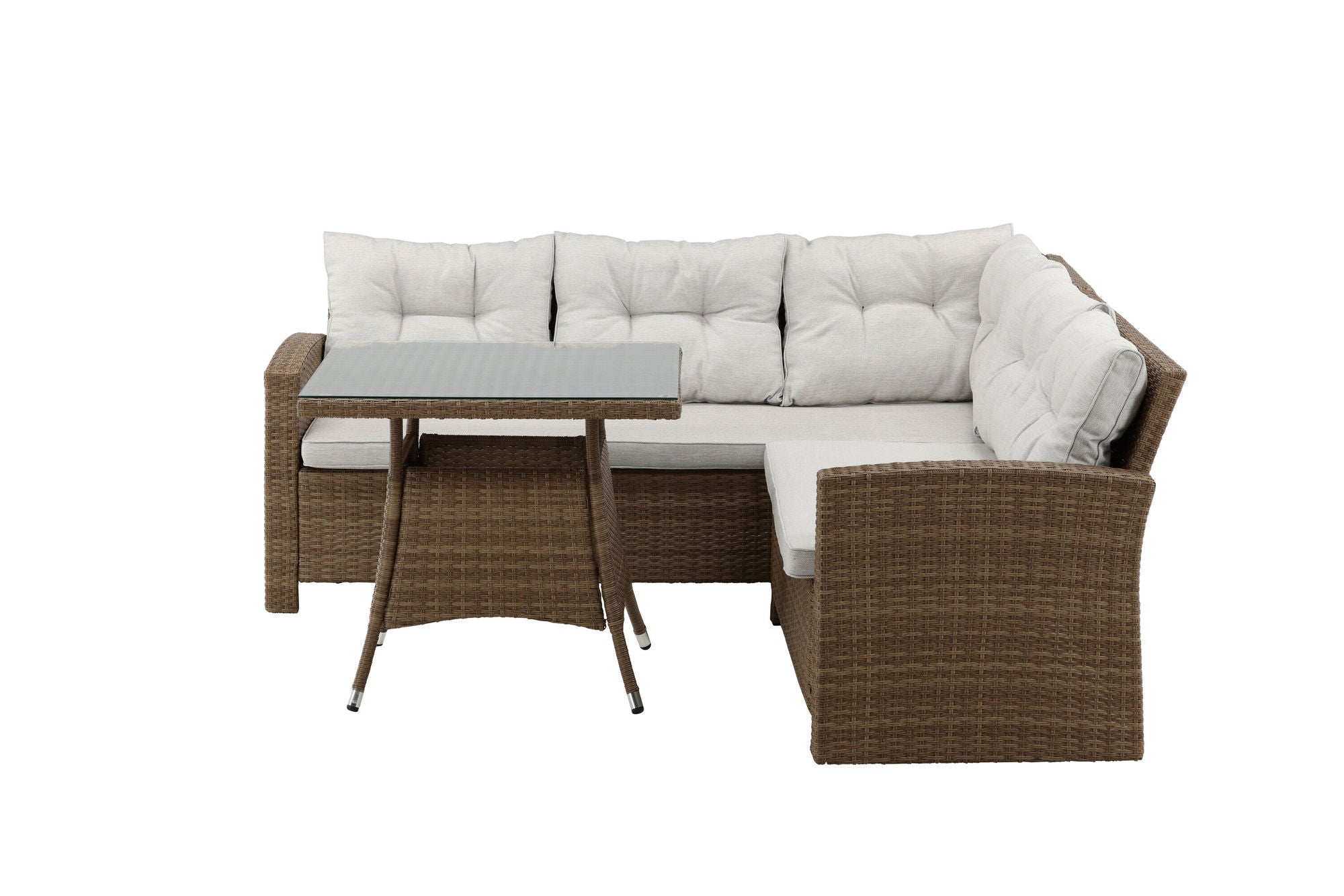 Venture Home Watford hjørne sofa - Nature/Nature