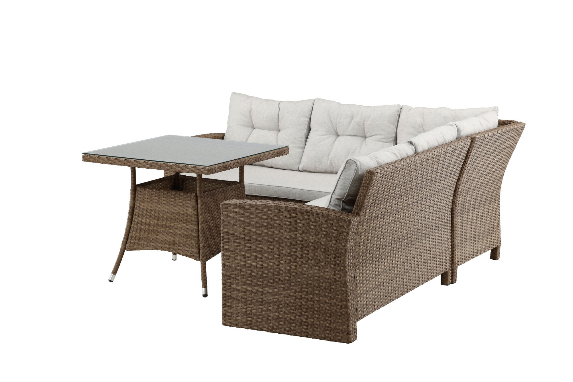 Venture Home Watford hjørne sofa - Nature/Nature