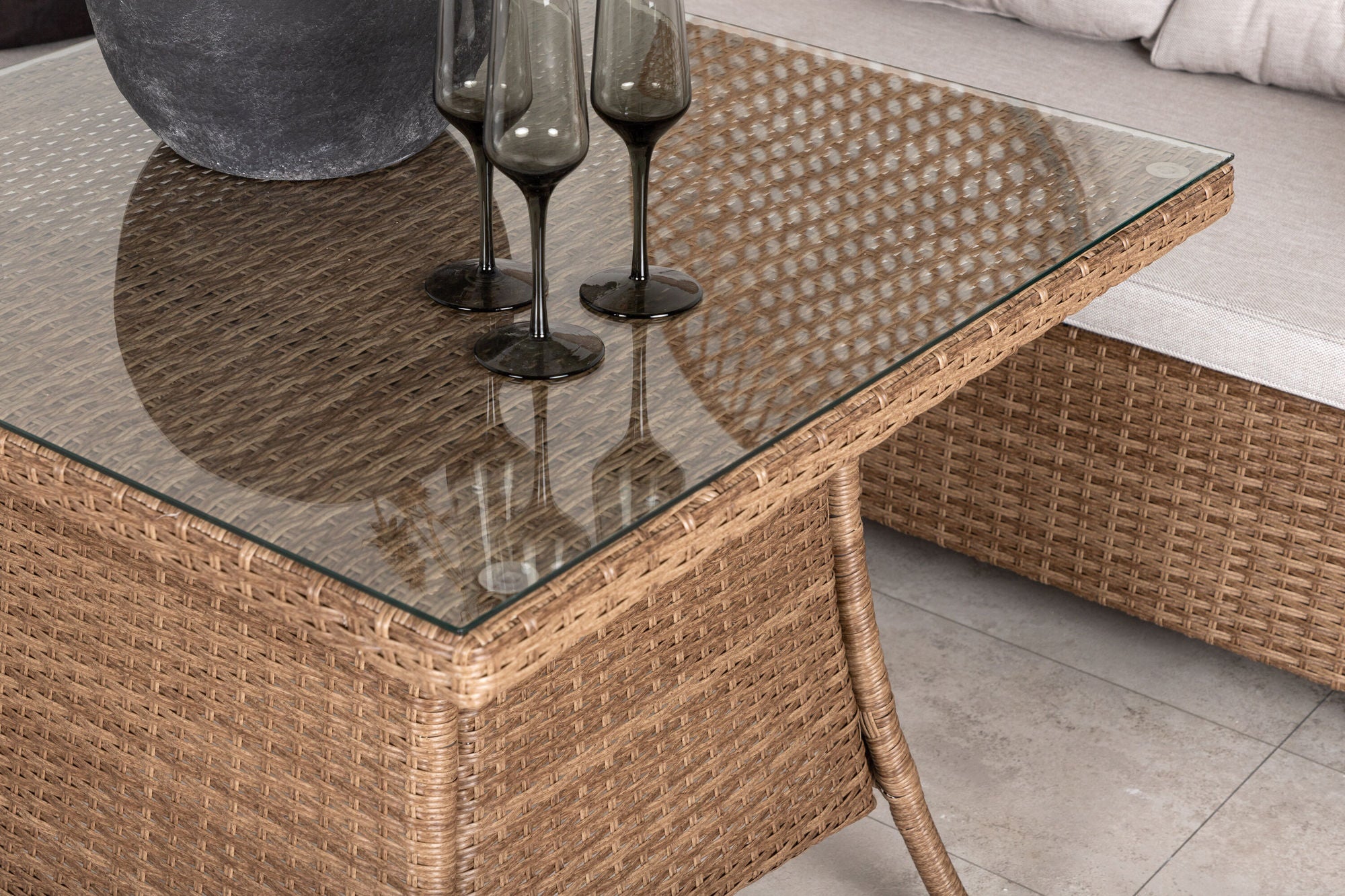 Venture Home Watford hjørne sofa - Nature/Nature