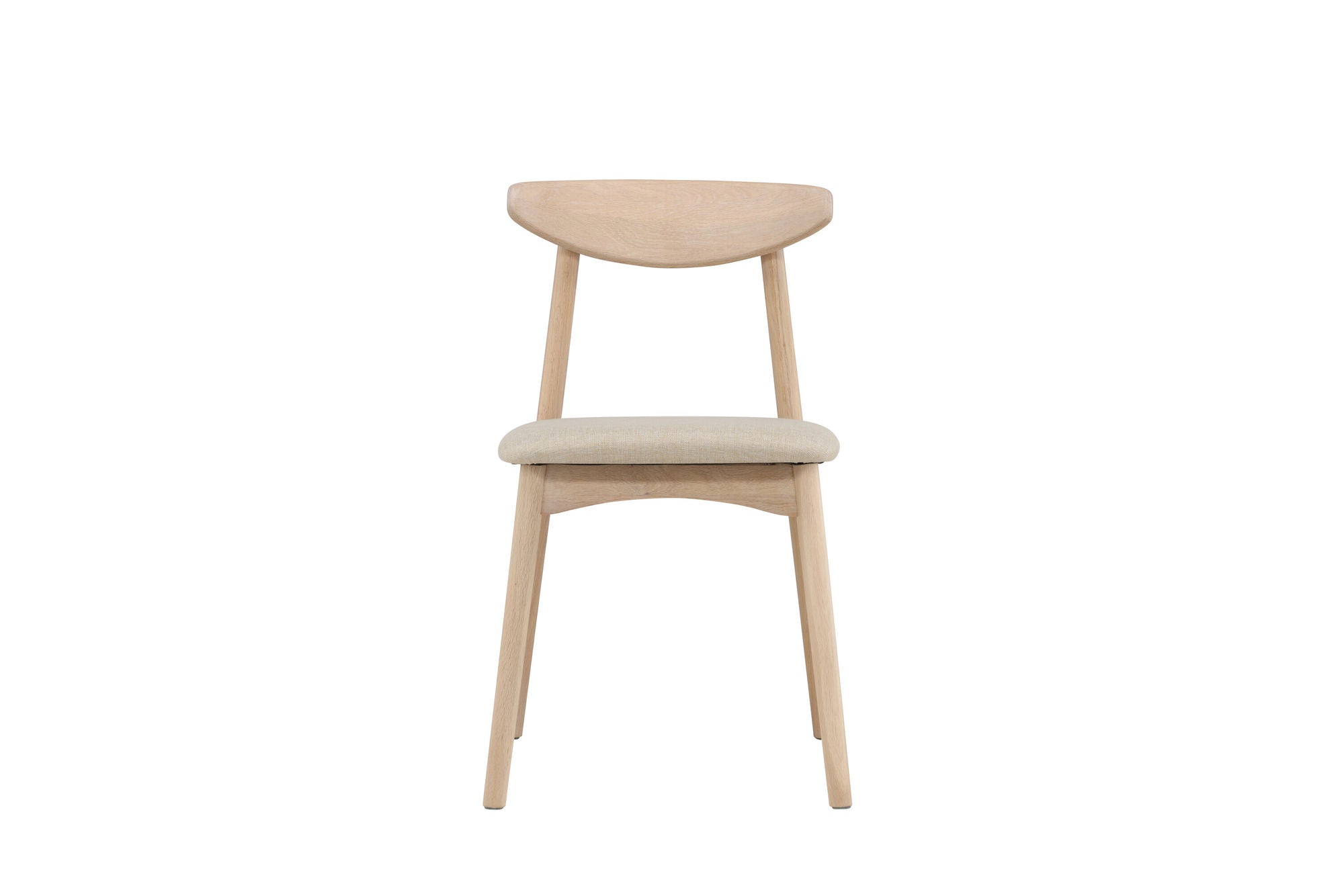 Vind Ven Spisebordsstol 2-pack - Whitewash /