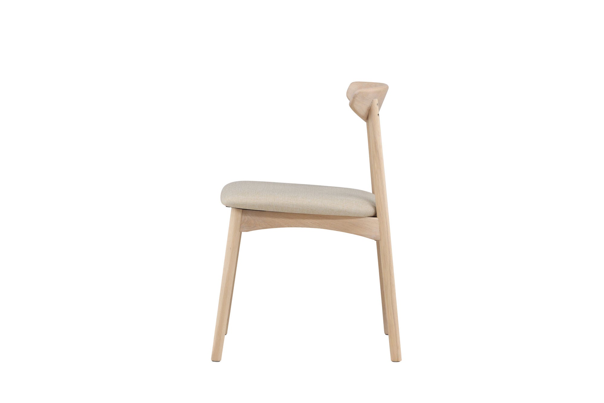 Vind Ven Spisebordsstol 2-pack - Whitewash /