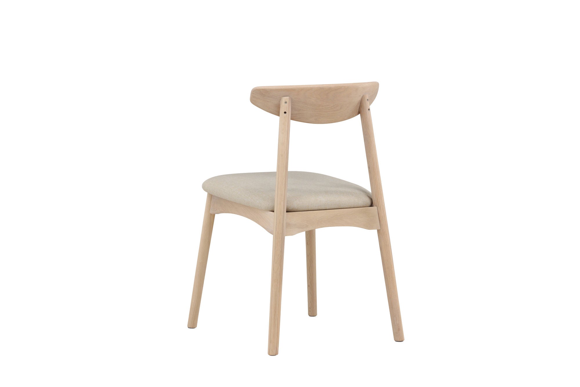 Vind Ven Spisebordsstol 2-pack - Whitewash /