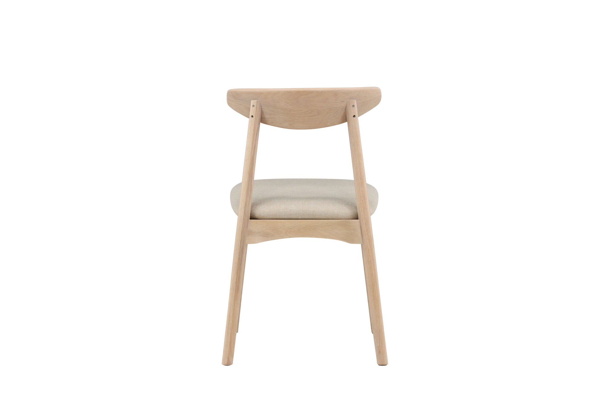 Vind Ven Spisebordsstol 2-pack - Whitewash /