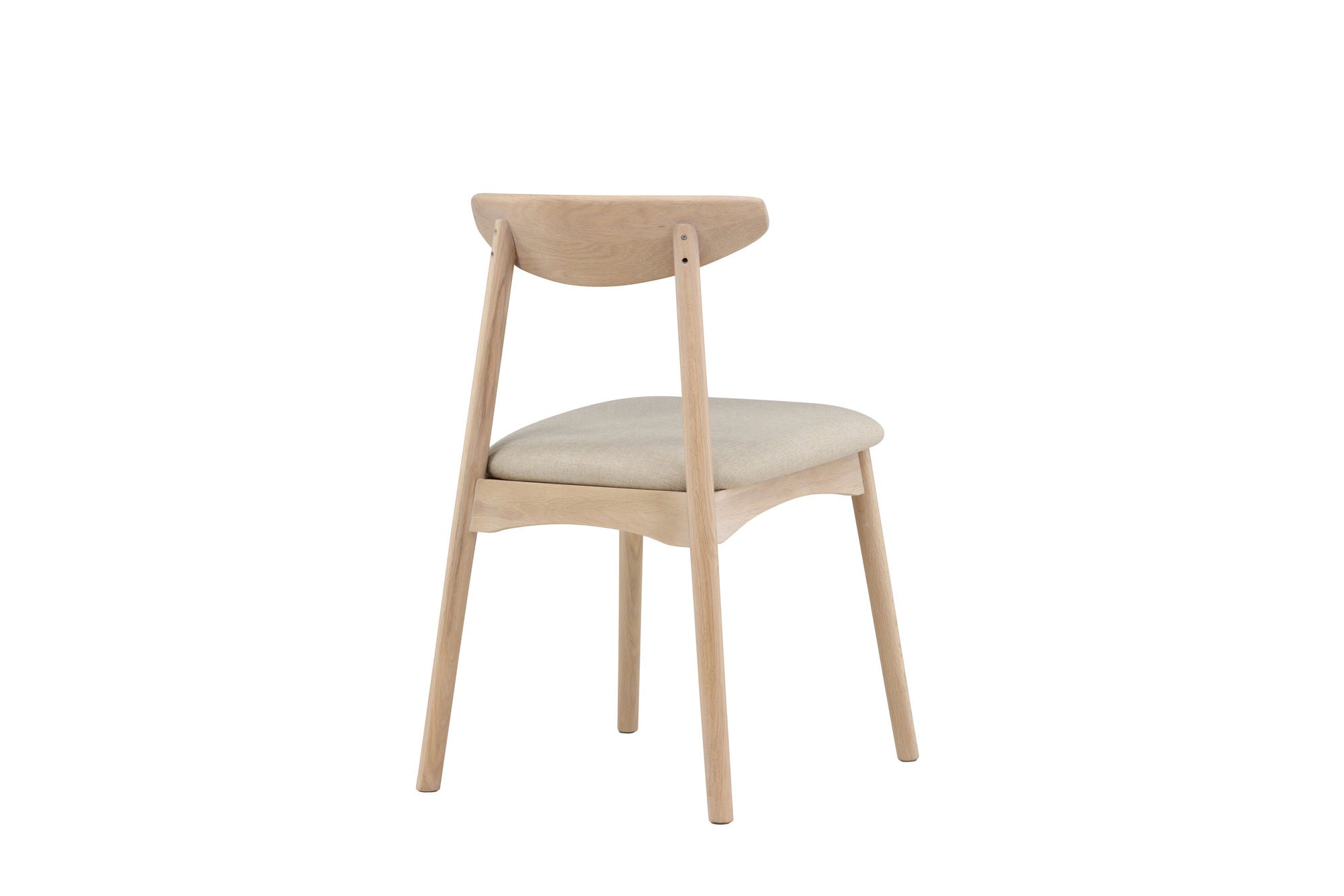 Vind Ven Spisebordsstol 2-pack - Whitewash /