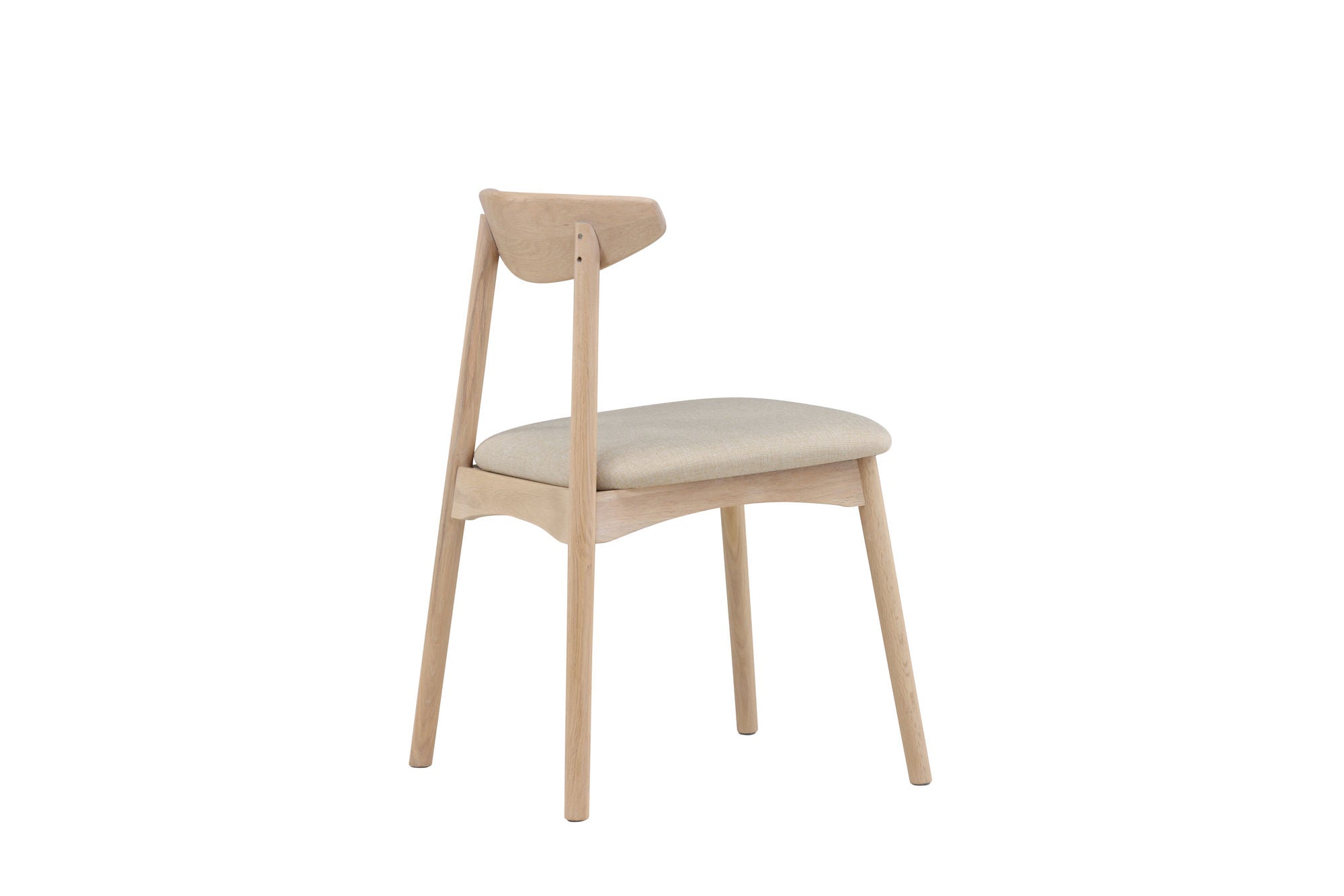 Vind Ven Spisebordsstol 2-pack - Whitewash /