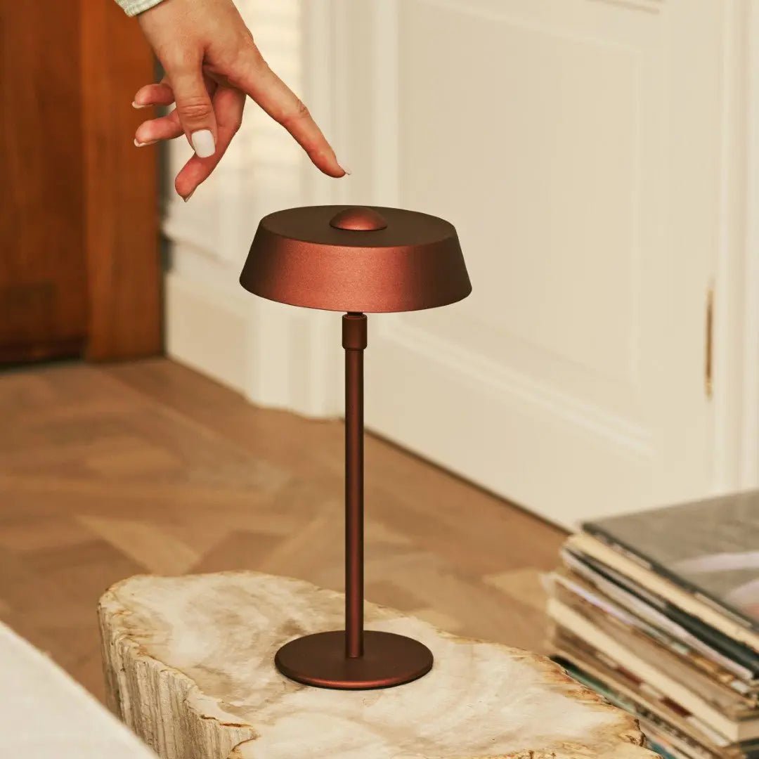 Luca Bronze USB genopladelig bordlampe
